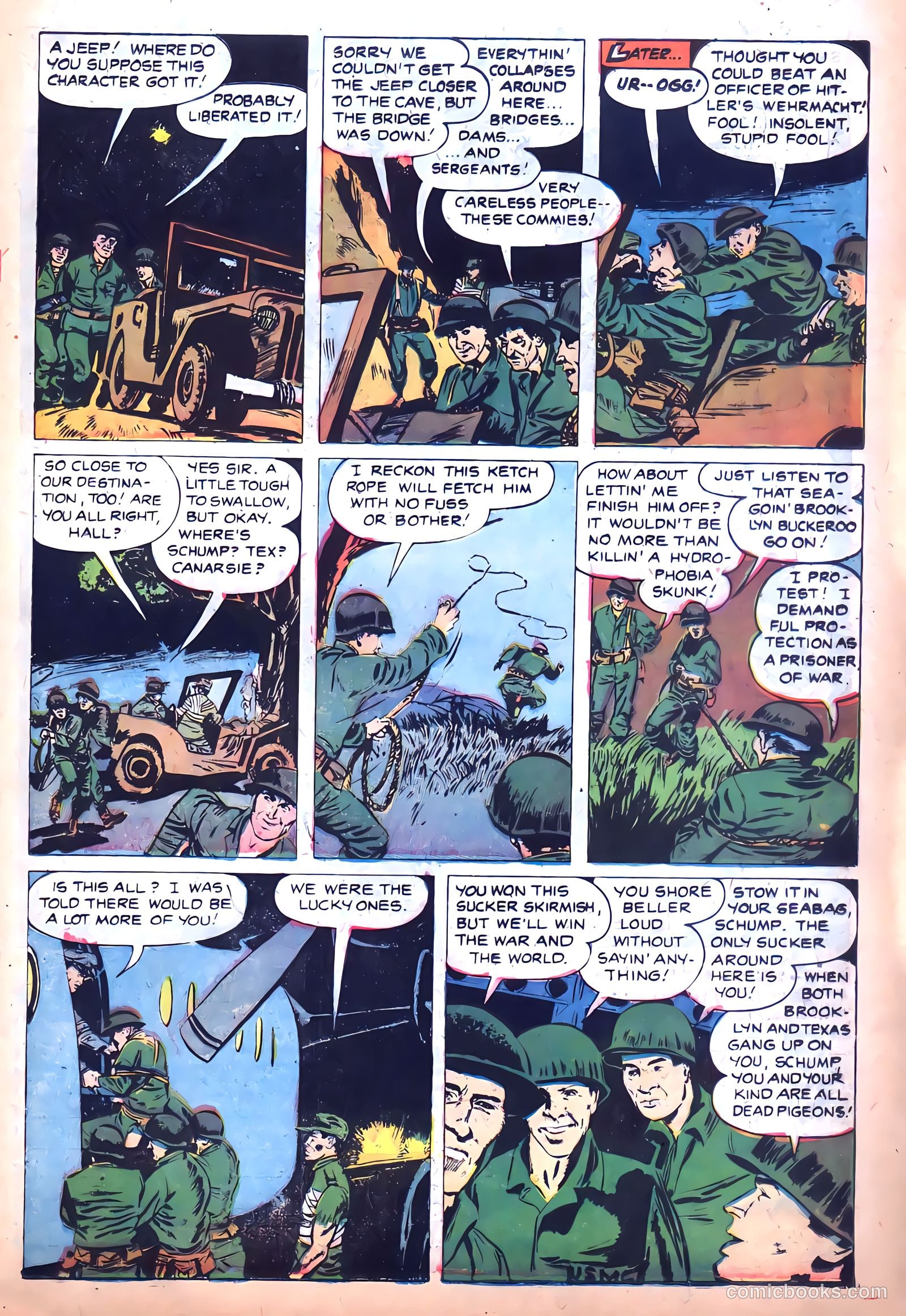 Tell It to the Marines #11 (1955) — page 17 of 36