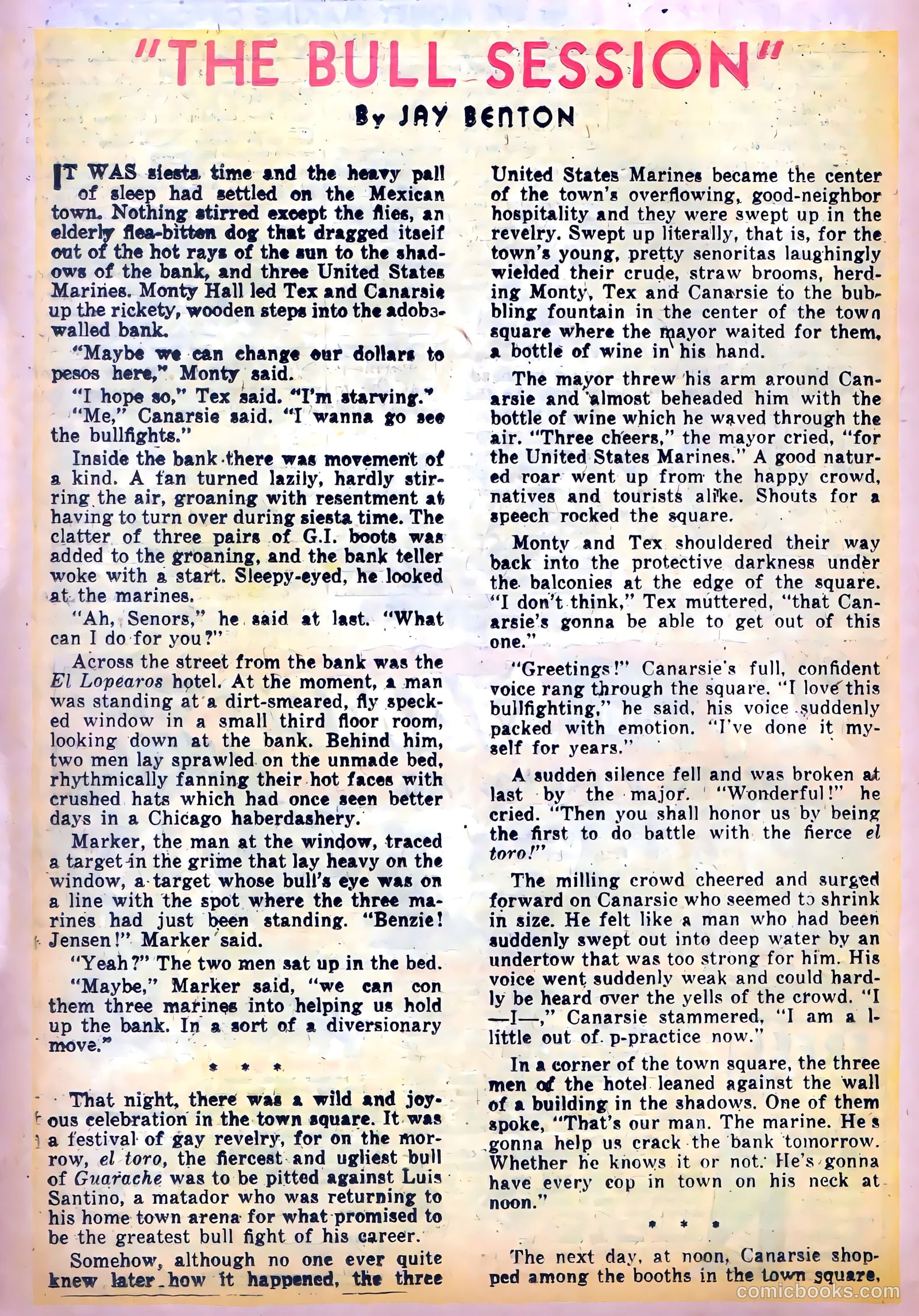 Tell It to the Marines #11 (1955) — page 20 of 36