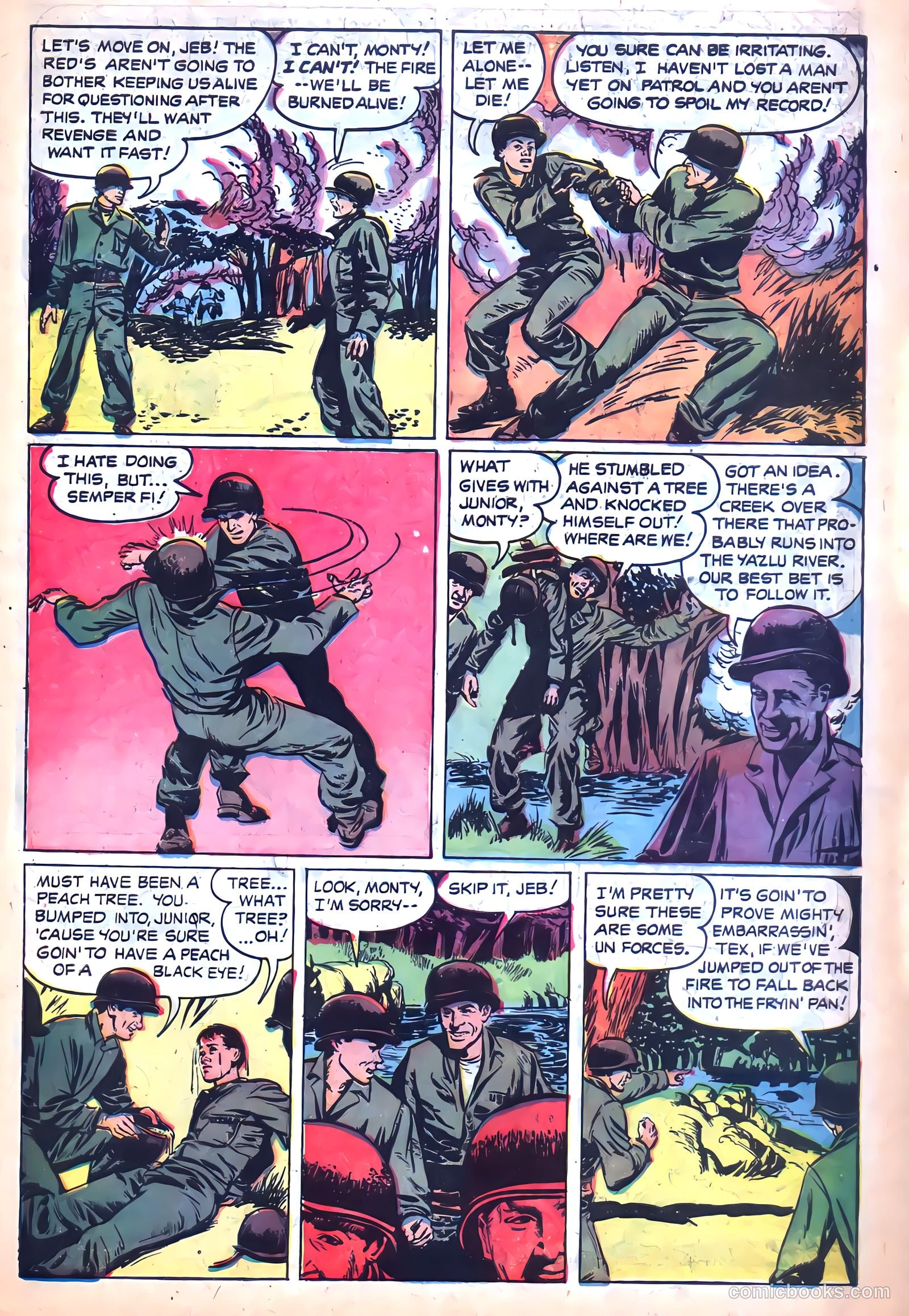 Tell It to the Marines #11 (1955) — page 29 of 36