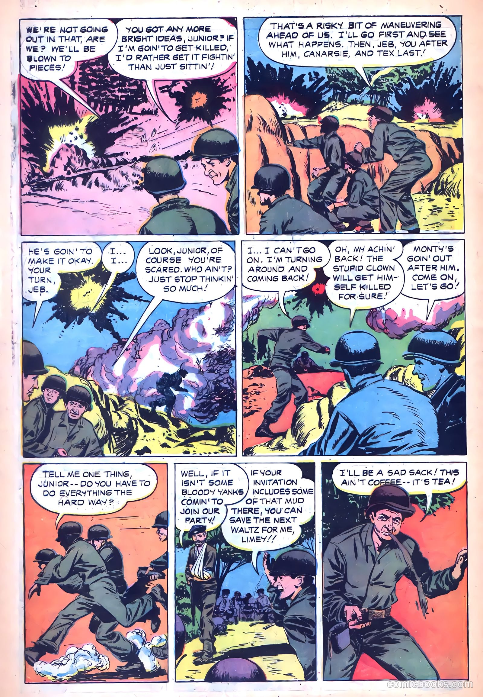 Tell It to the Marines #11 (1955) — page 30 of 36