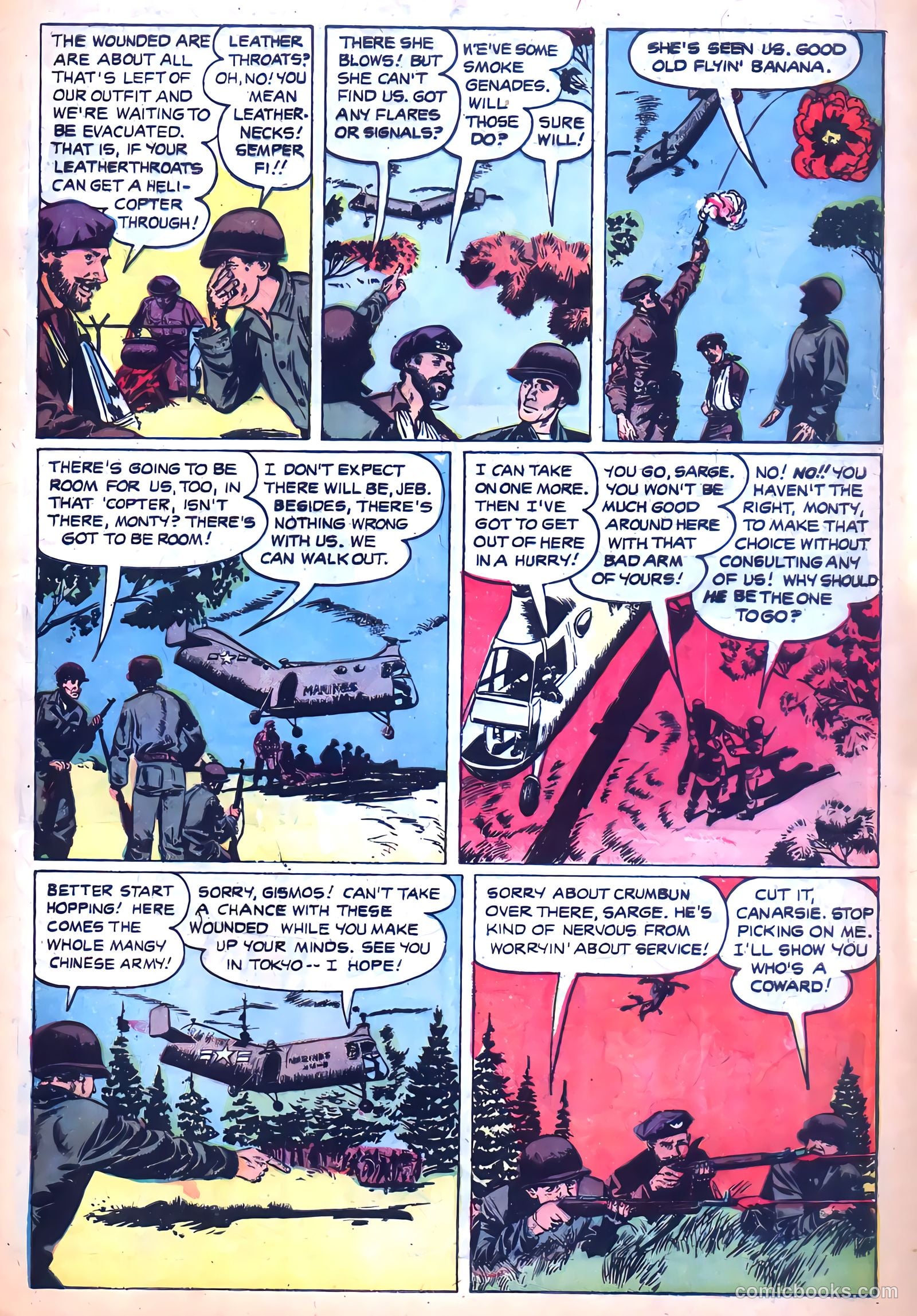 Tell It to the Marines #11 (1955) — page 31 of 36