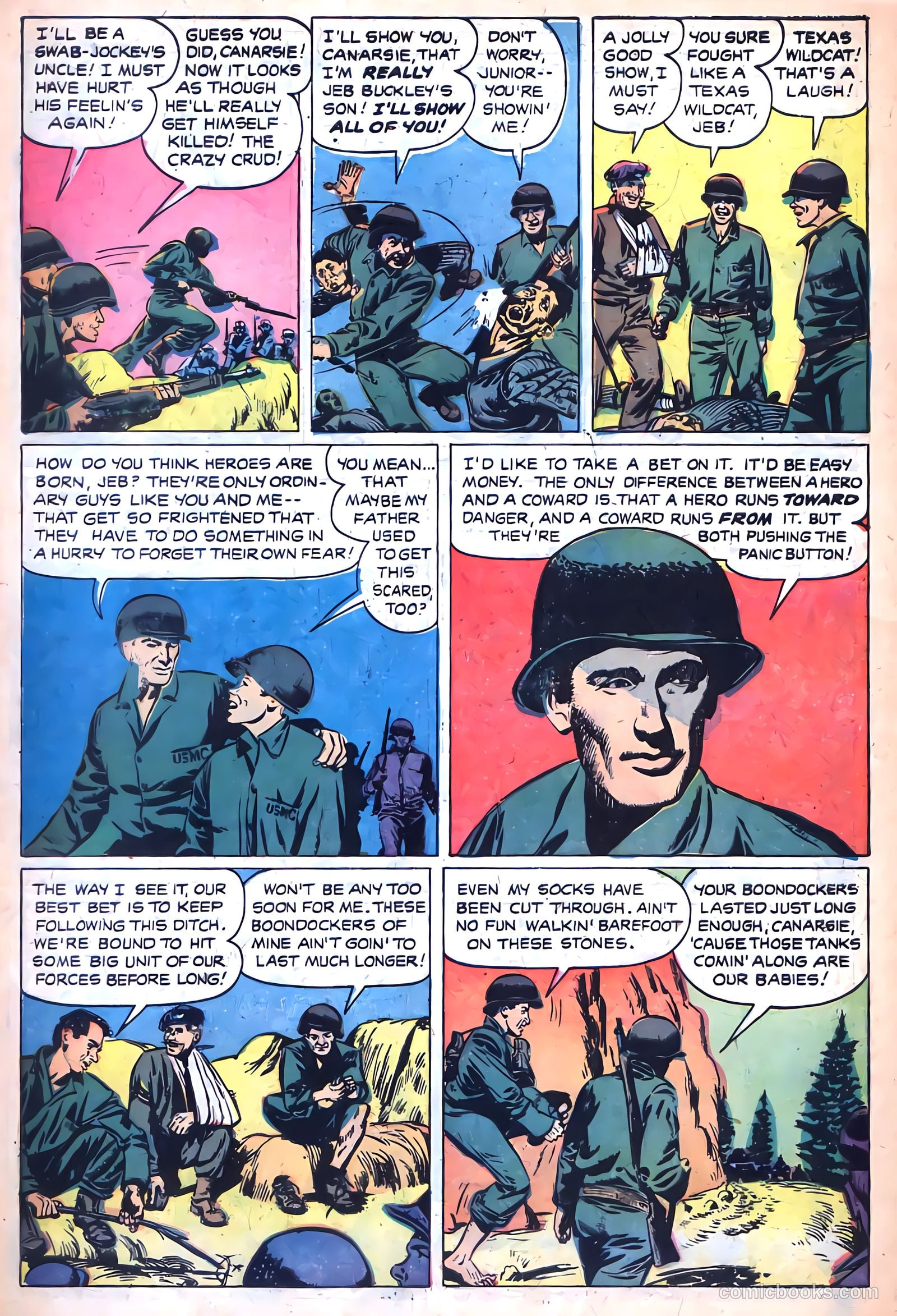 Tell It to the Marines #11 (1955) — page 32 of 36