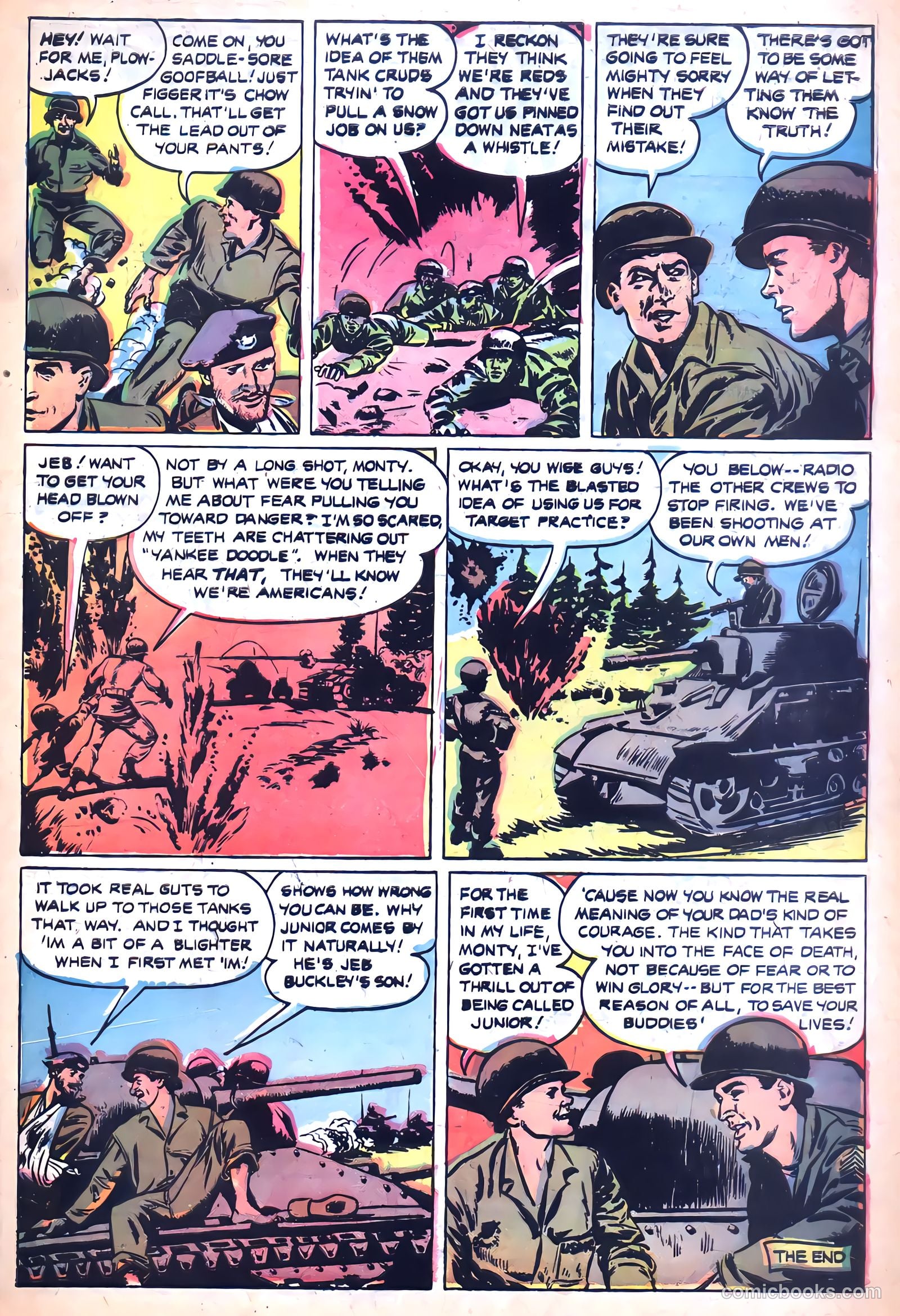 Tell It to the Marines #11 (1955) — page 33 of 36