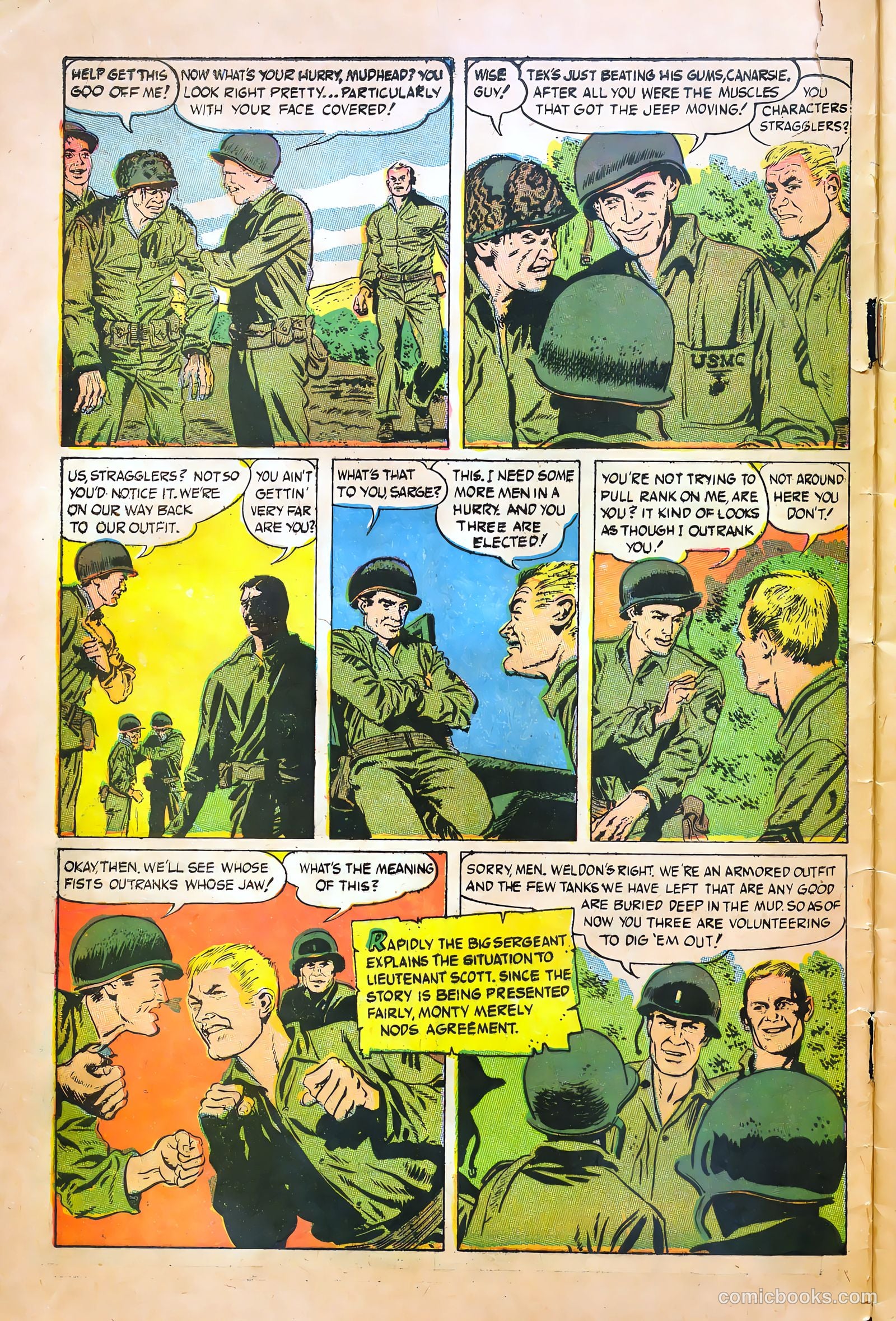 Tell It to the Marines #12 (1955) — page 4 of 36