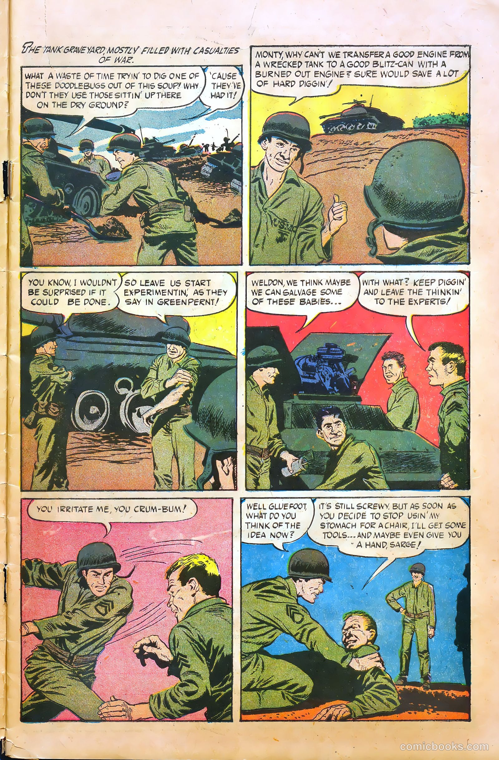 Tell It to the Marines #12 (1955) — page 5 of 36