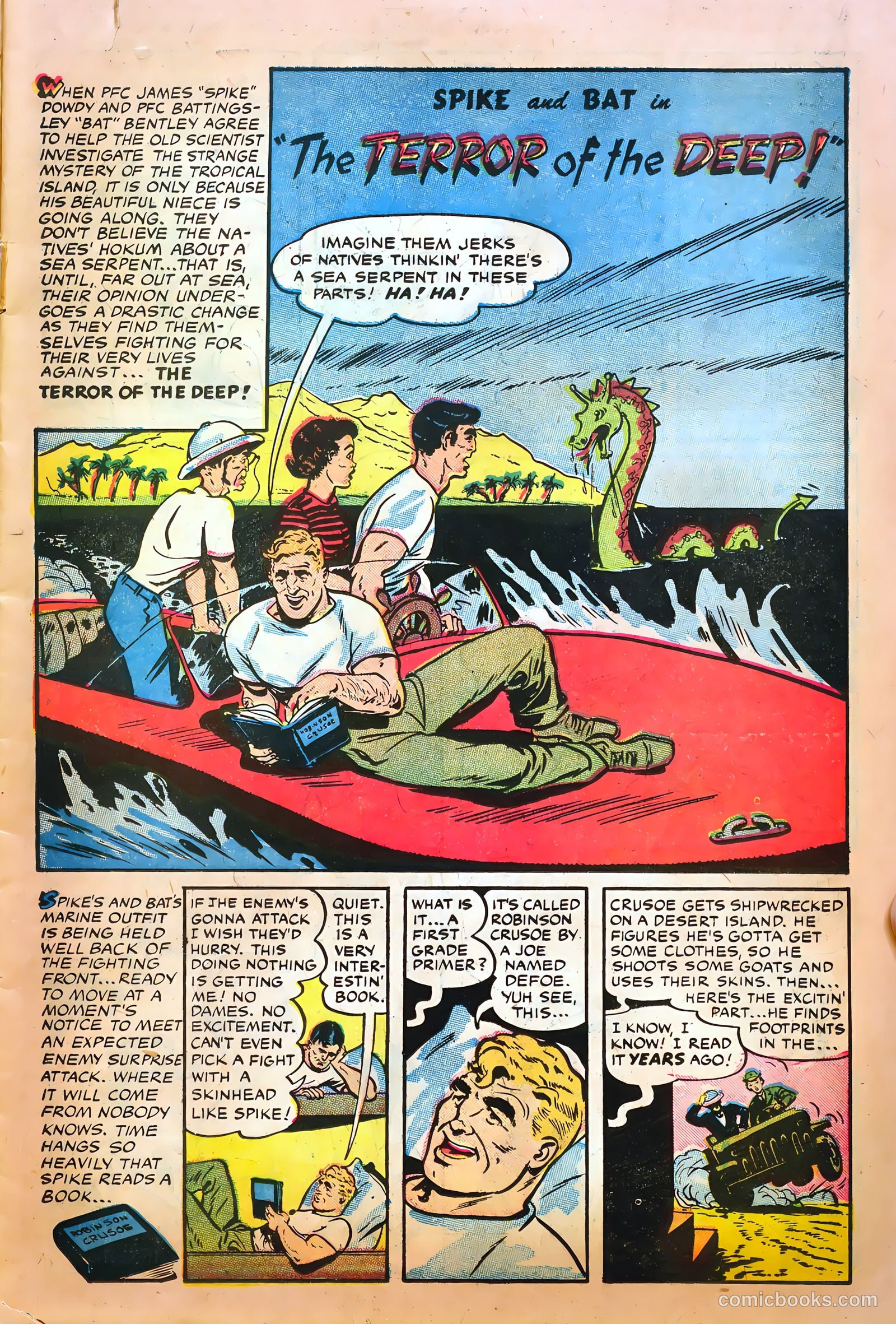 Tell It to the Marines #12 (1955) — page 11 of 36