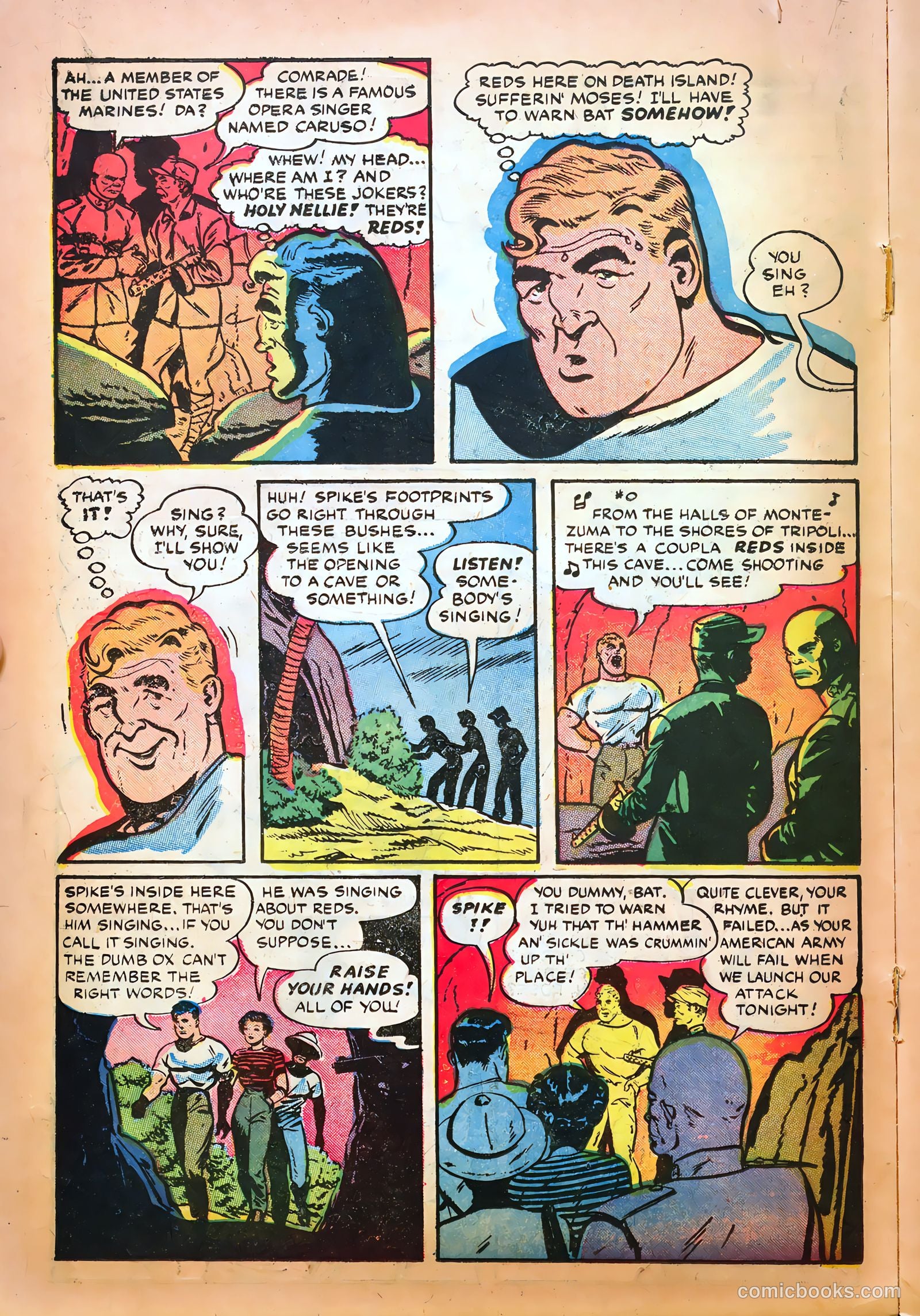 Tell It to the Marines #12 (1955) — page 18 of 36