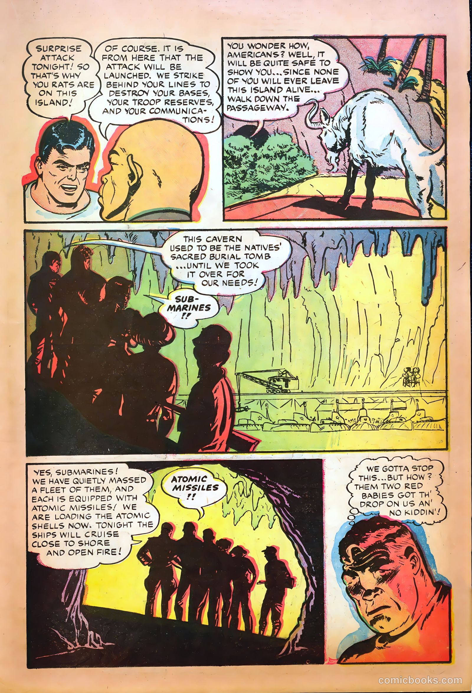 Tell It to the Marines #12 (1955) — page 19 of 36
