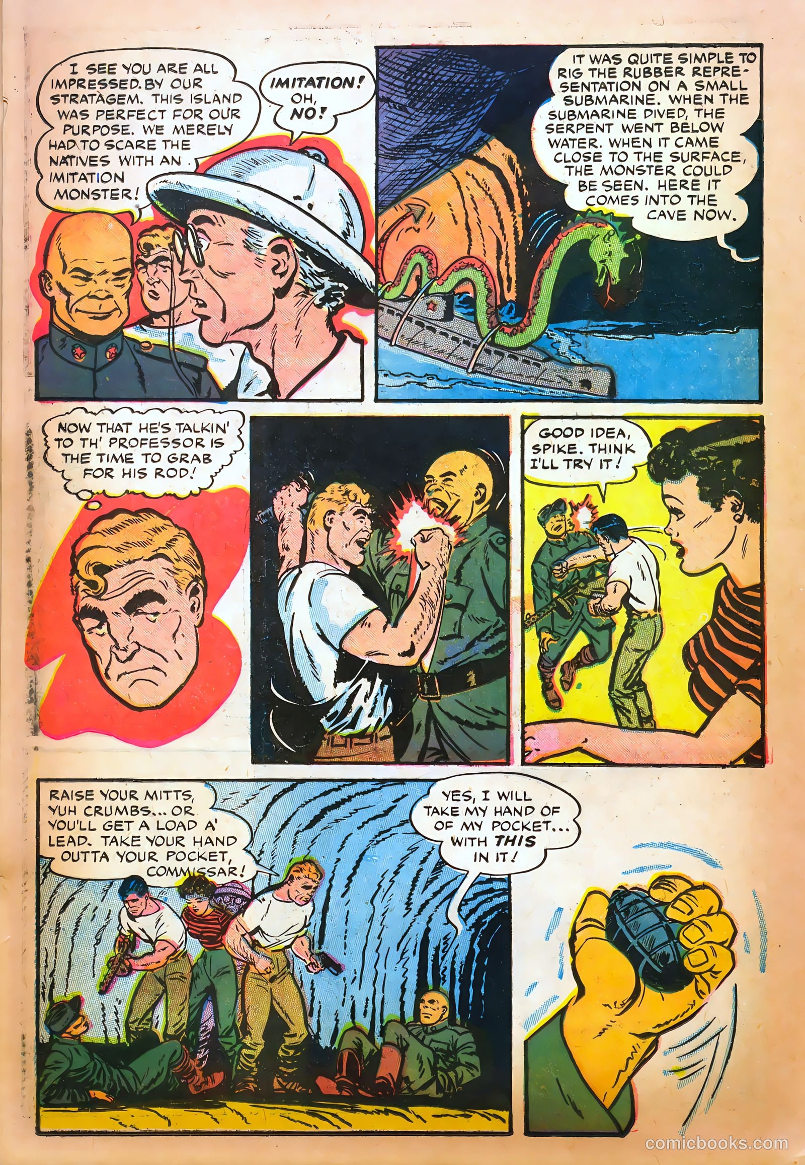 Tell It to the Marines #12 (1955) — page 20 of 36