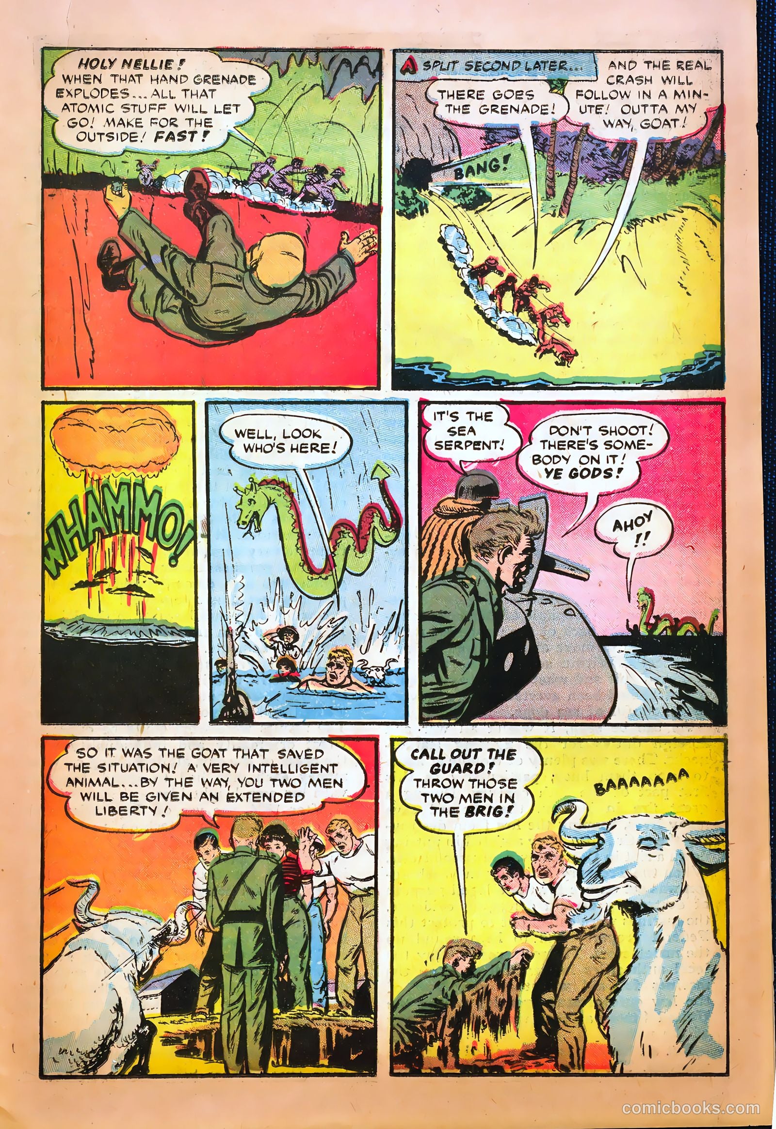 Tell It to the Marines #12 (1955) — page 23 of 36