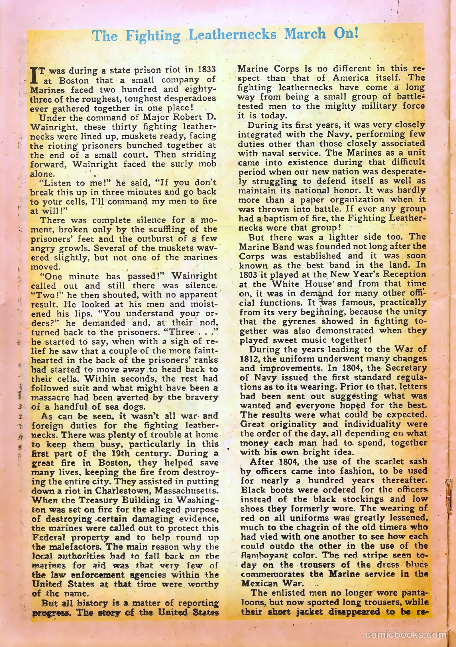 Tell It to the Marines #12 (1955) — page 24 of 36