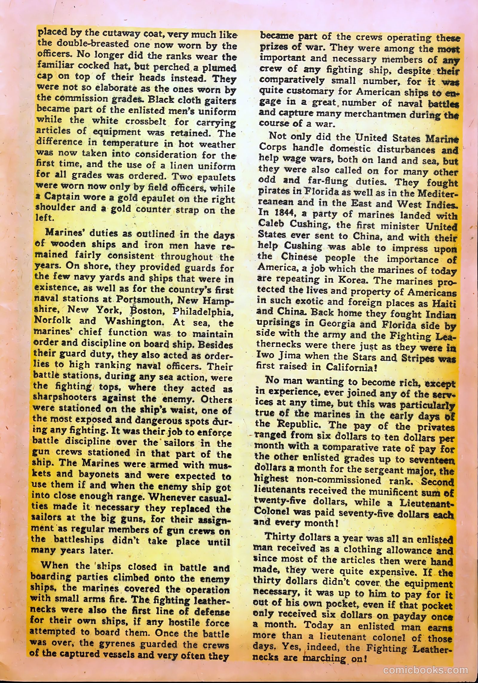 Tell It to the Marines #12 (1955) — page 25 of 36