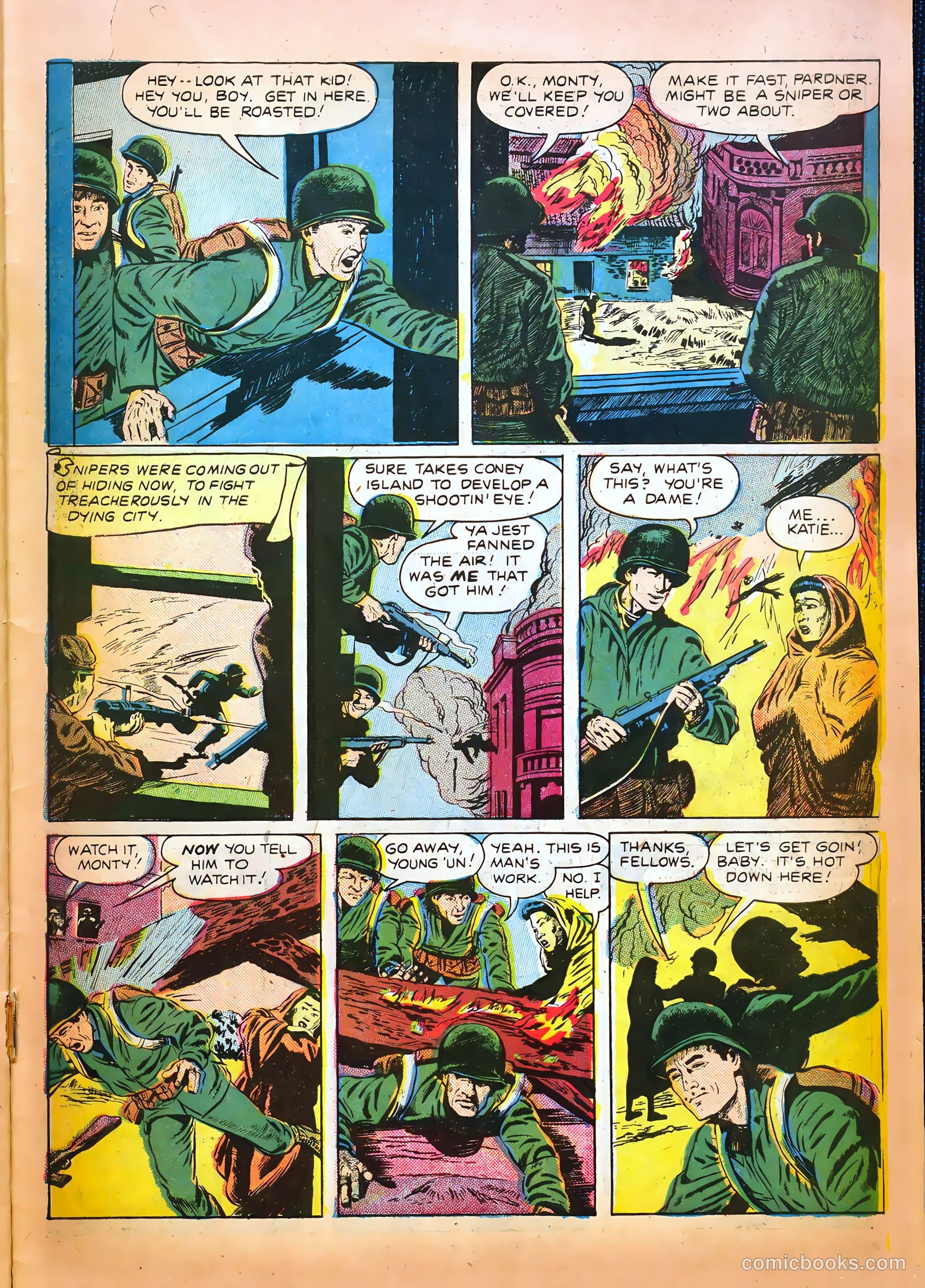 Tell It to the Marines #12 (1955) — page 27 of 36