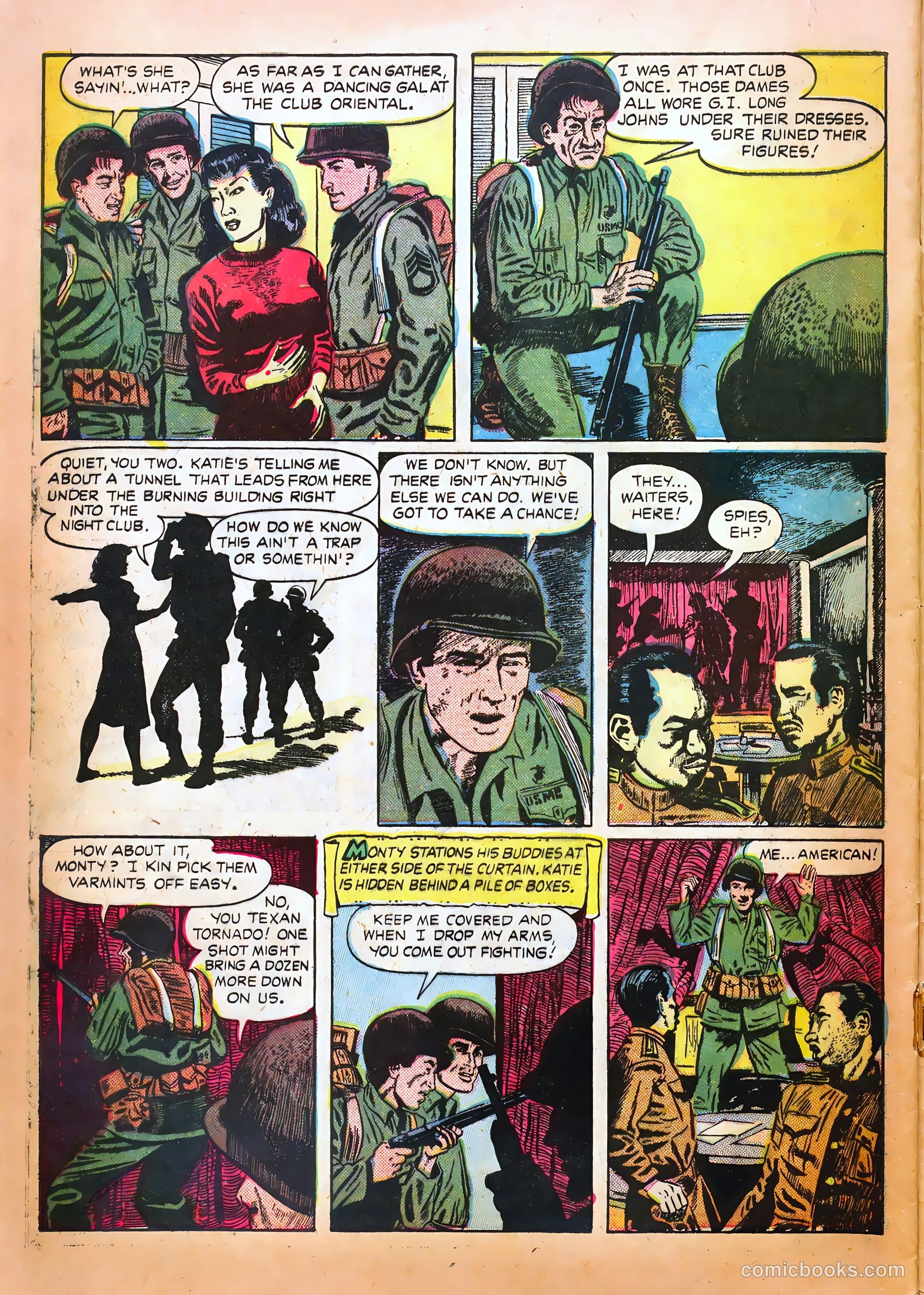 Tell It to the Marines #12 (1955) — page 28 of 36