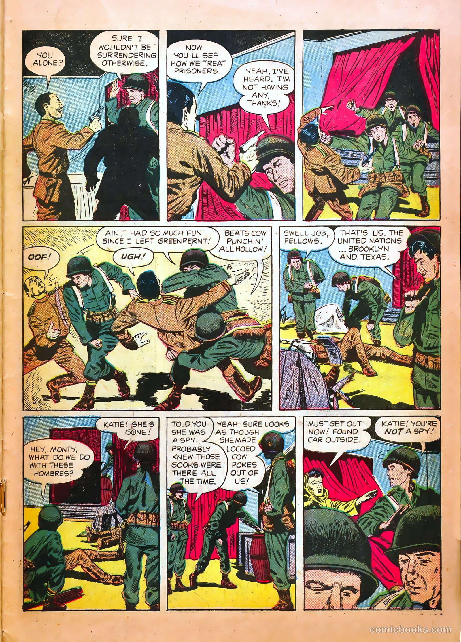 Tell It to the Marines #12 (1955) — page 29 of 36