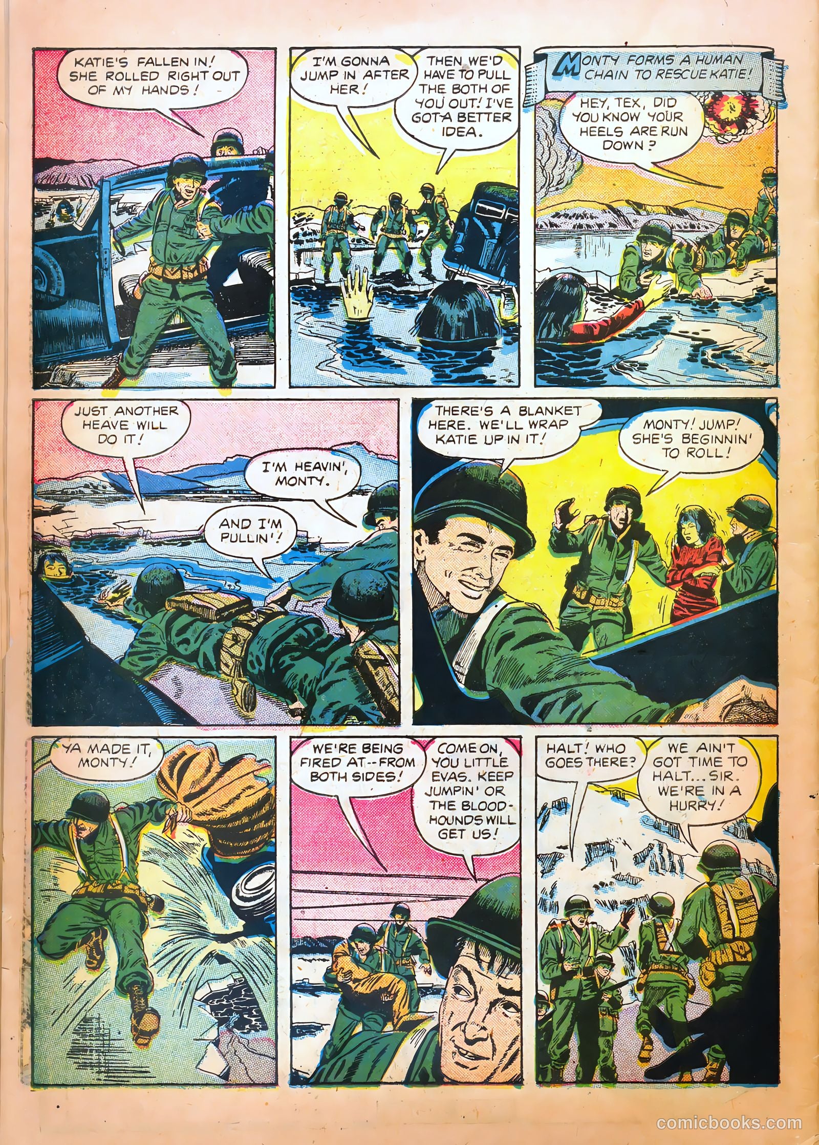 Tell It to the Marines #12 (1955) — page 32 of 36