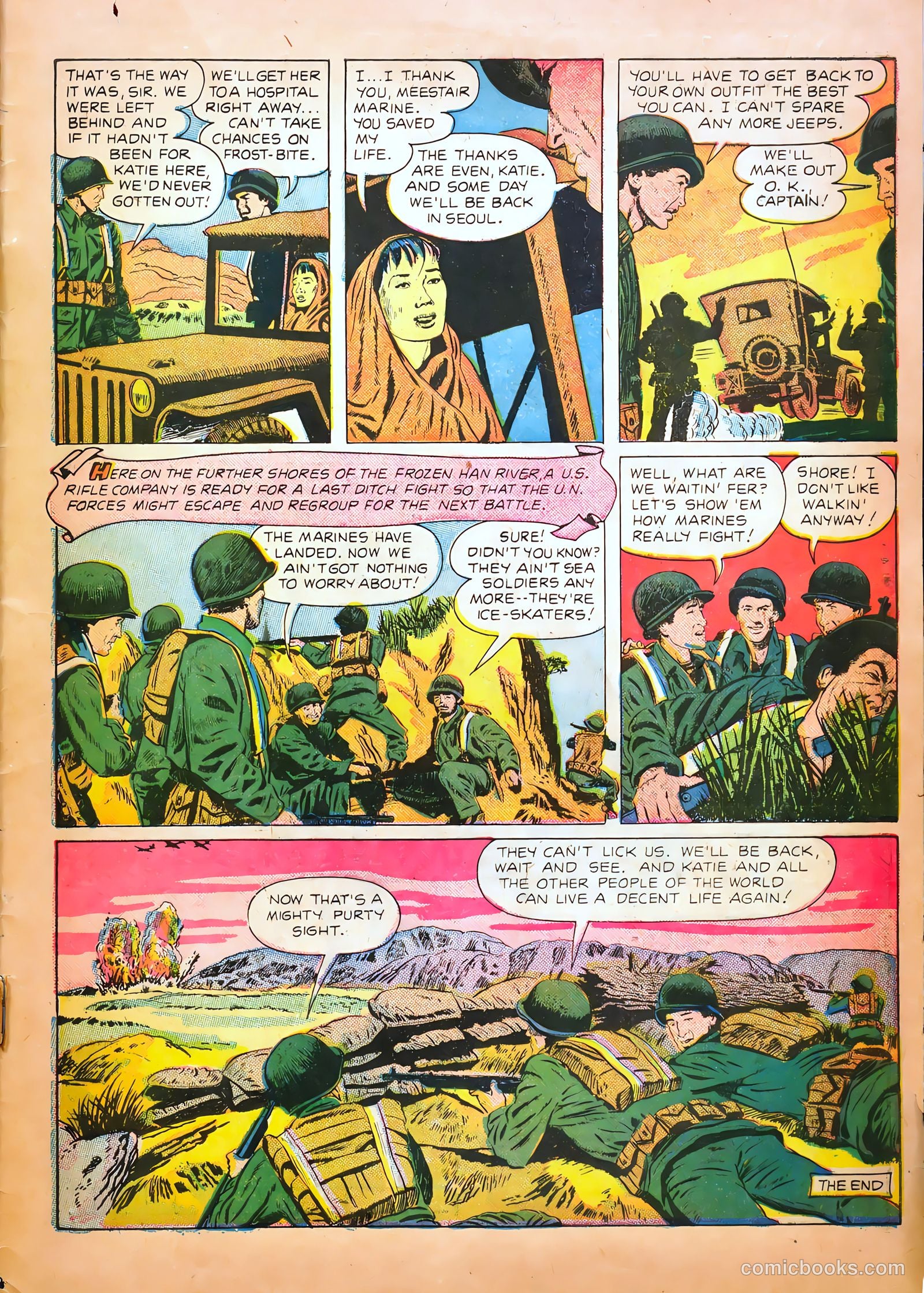 Tell It to the Marines #12 (1955) — page 33 of 36