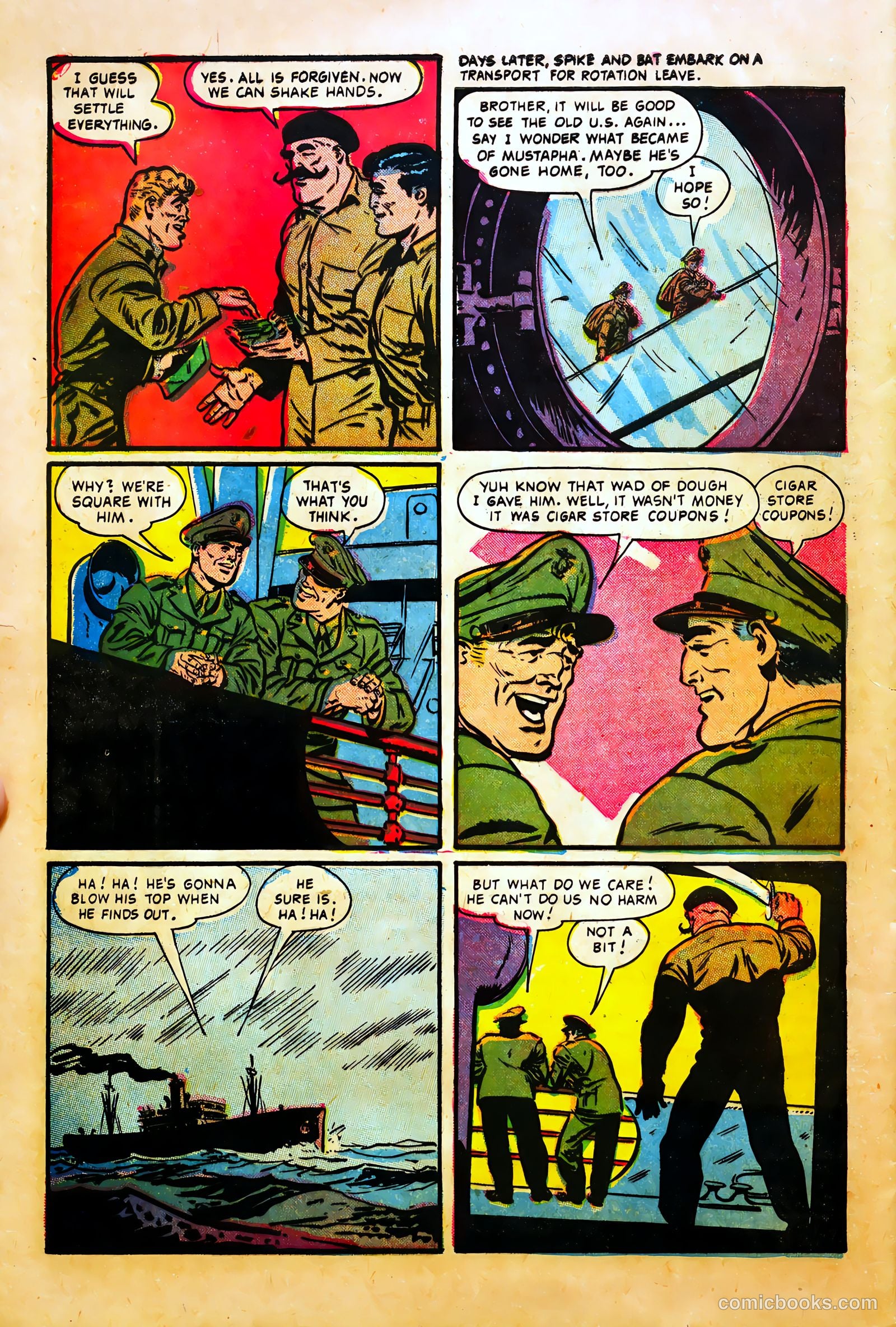 Tell It to the Marines #13 (1955) — page 28 of 36
