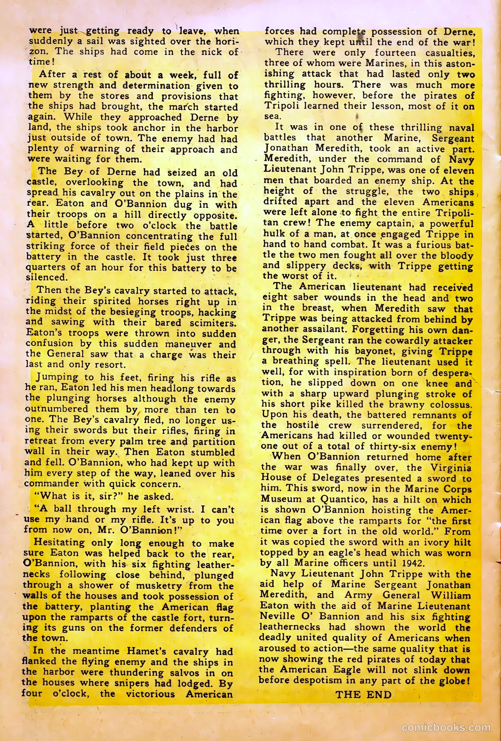 Tell It to the Marines #13 (1955) — page 30 of 36
