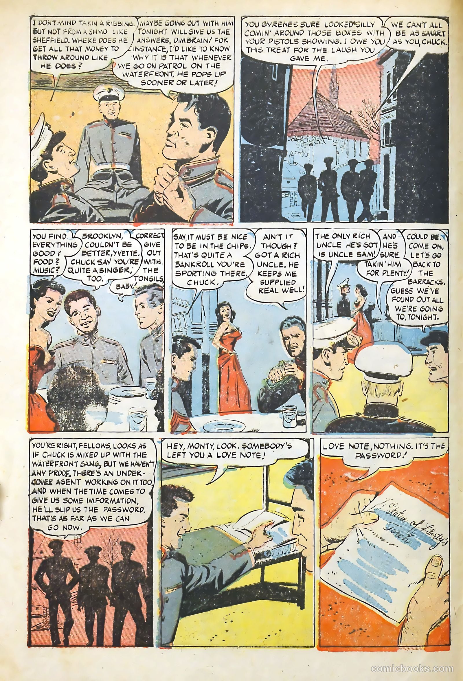 Tell It to the Marines #14 (1955) — page 4 of 36