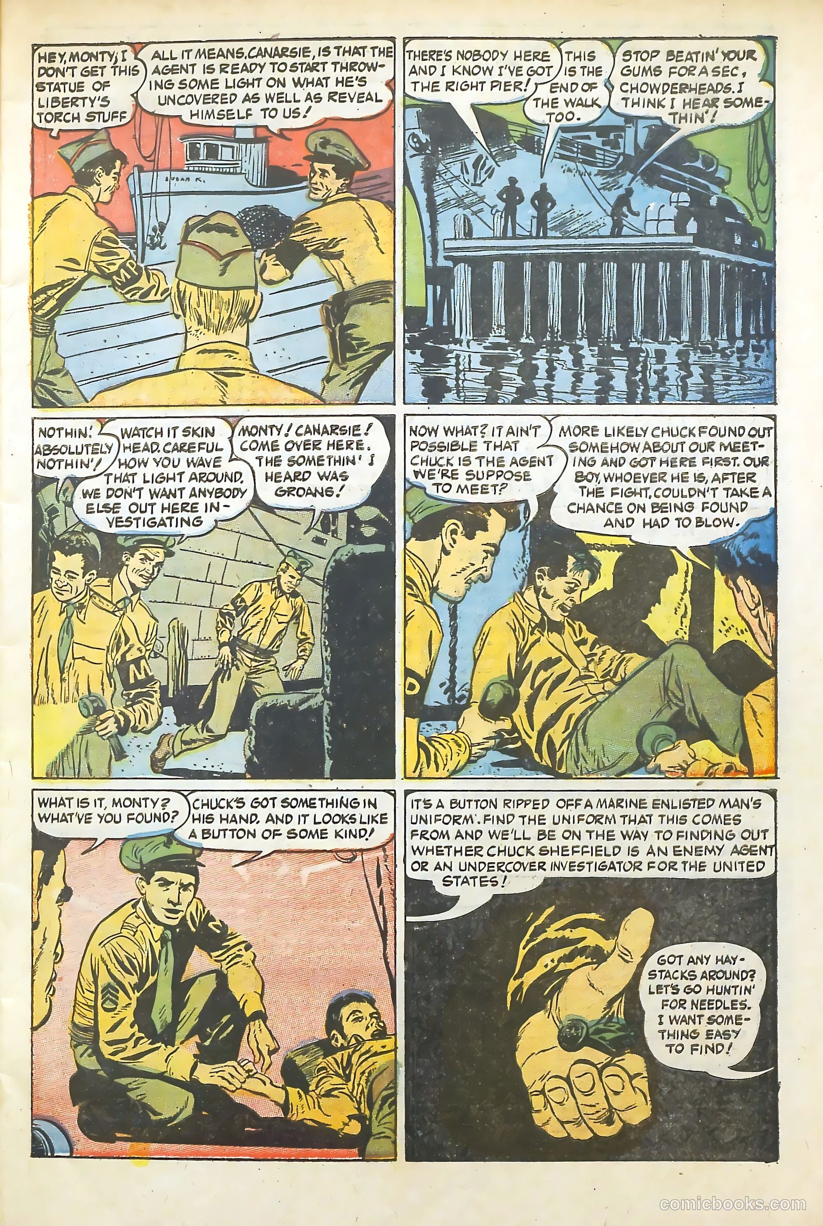 Tell It to the Marines #14 (1955) — page 5 of 36