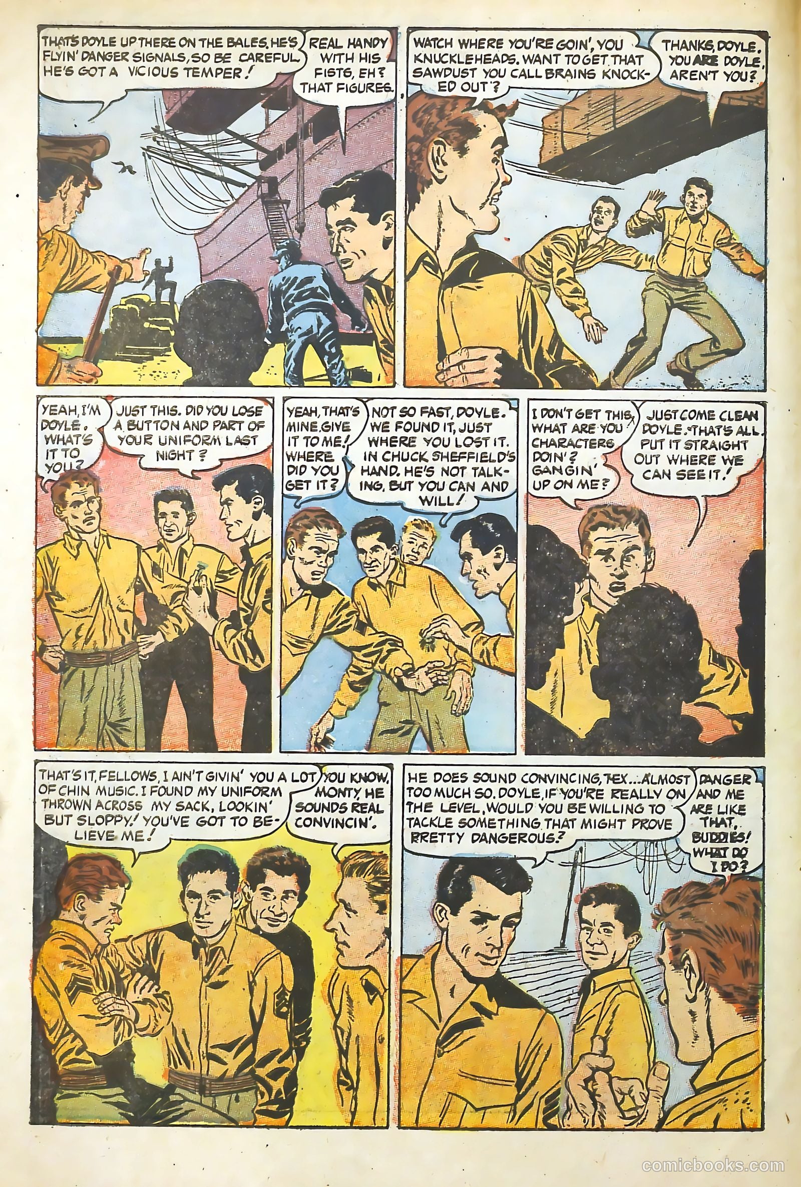 Tell It to the Marines #14 (1955) — page 8 of 36
