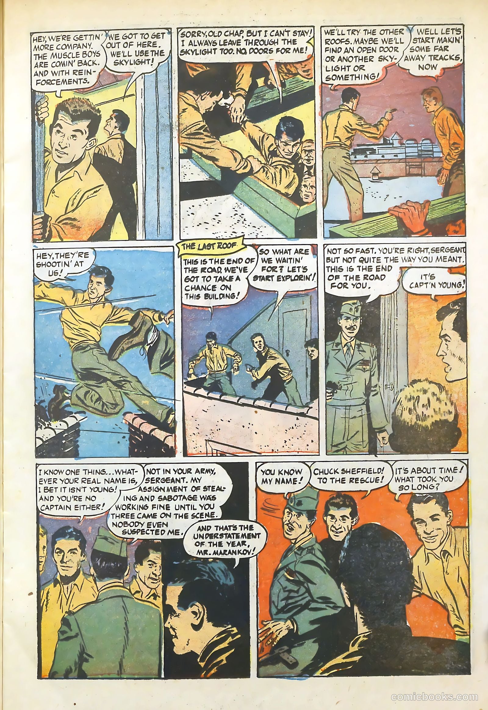 Tell It to the Marines #14 (1955) — page 11 of 36