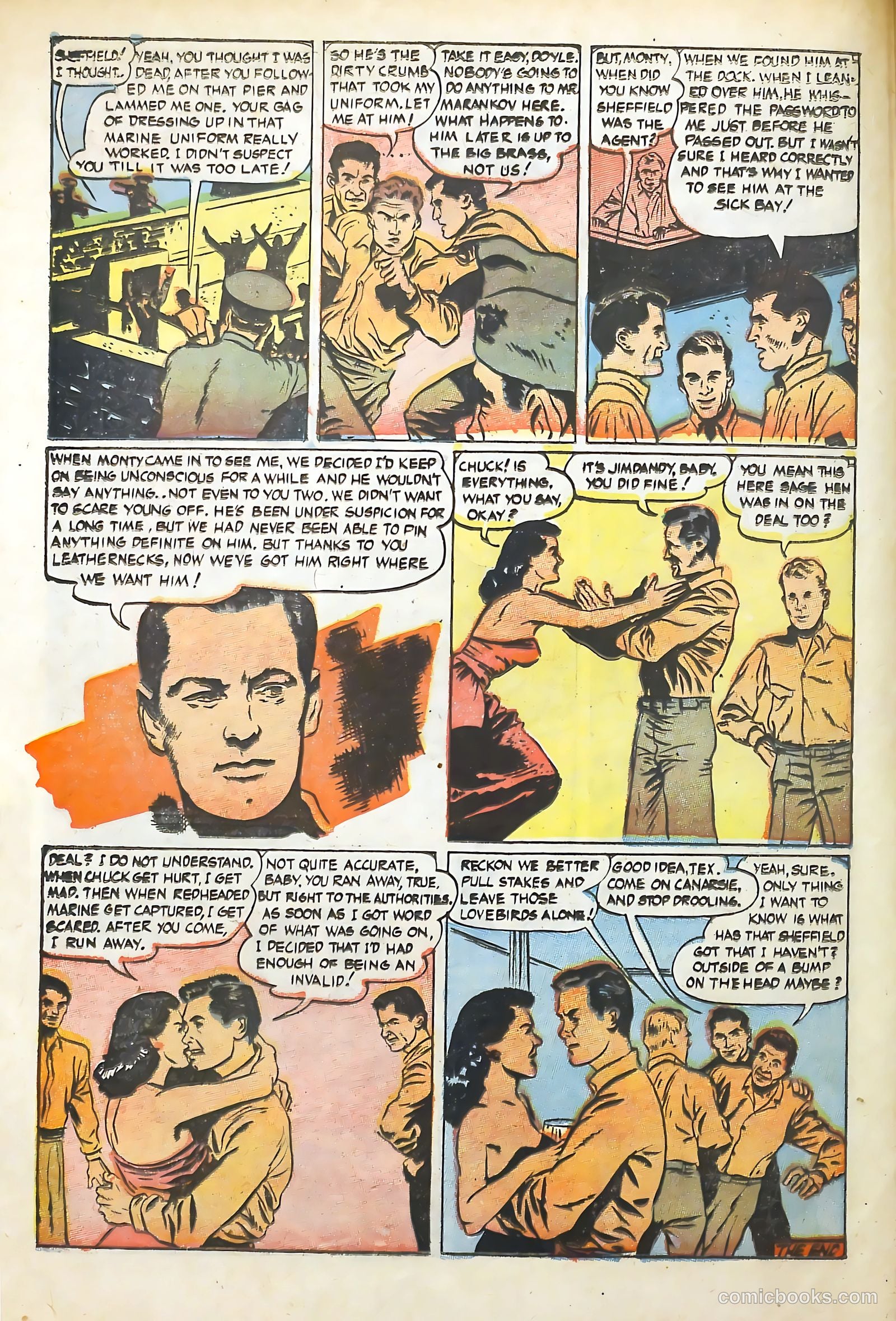 Tell It to the Marines #14 (1955) — page 12 of 36