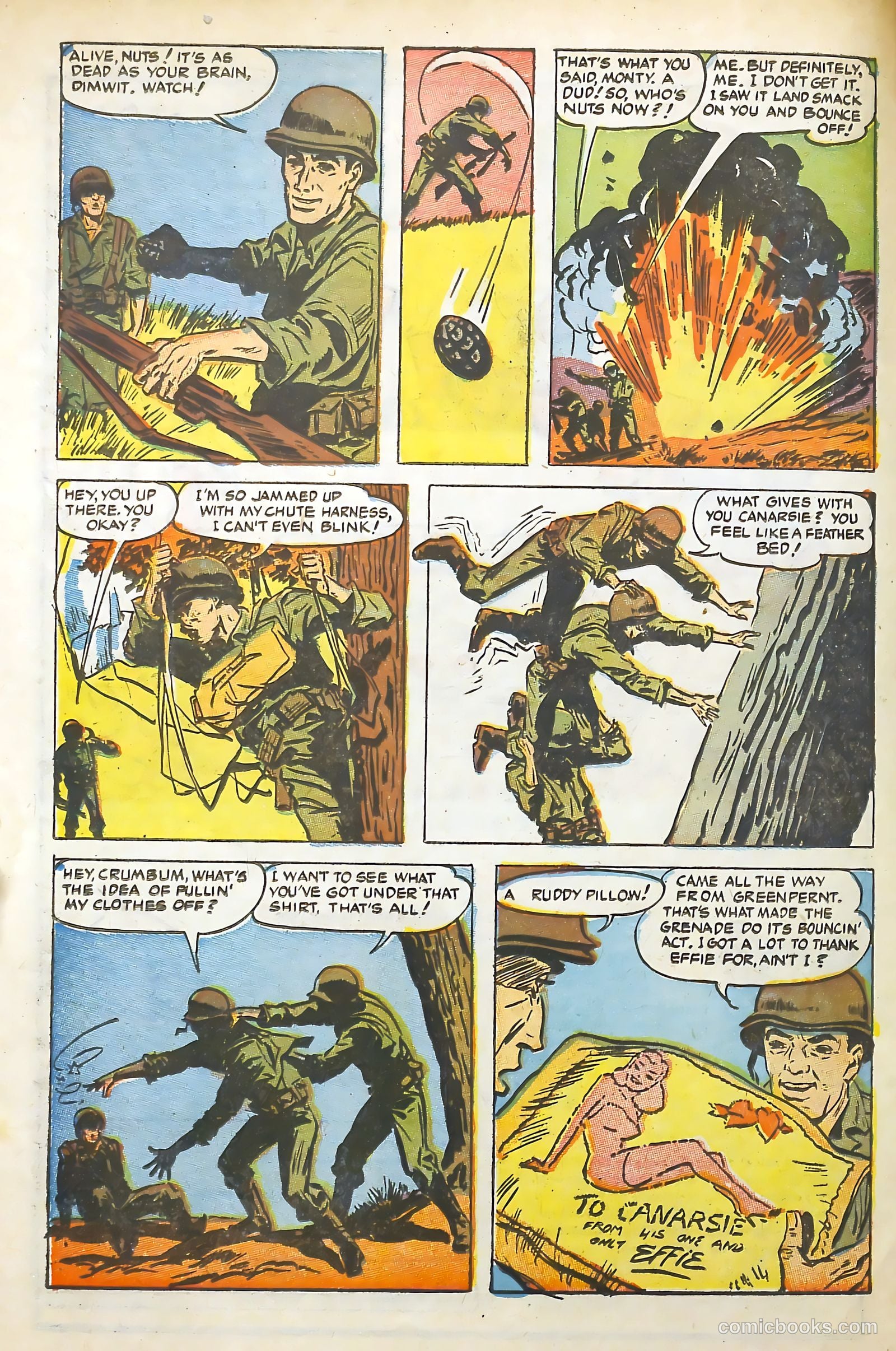 Tell It to the Marines #14 (1955) — page 16 of 36