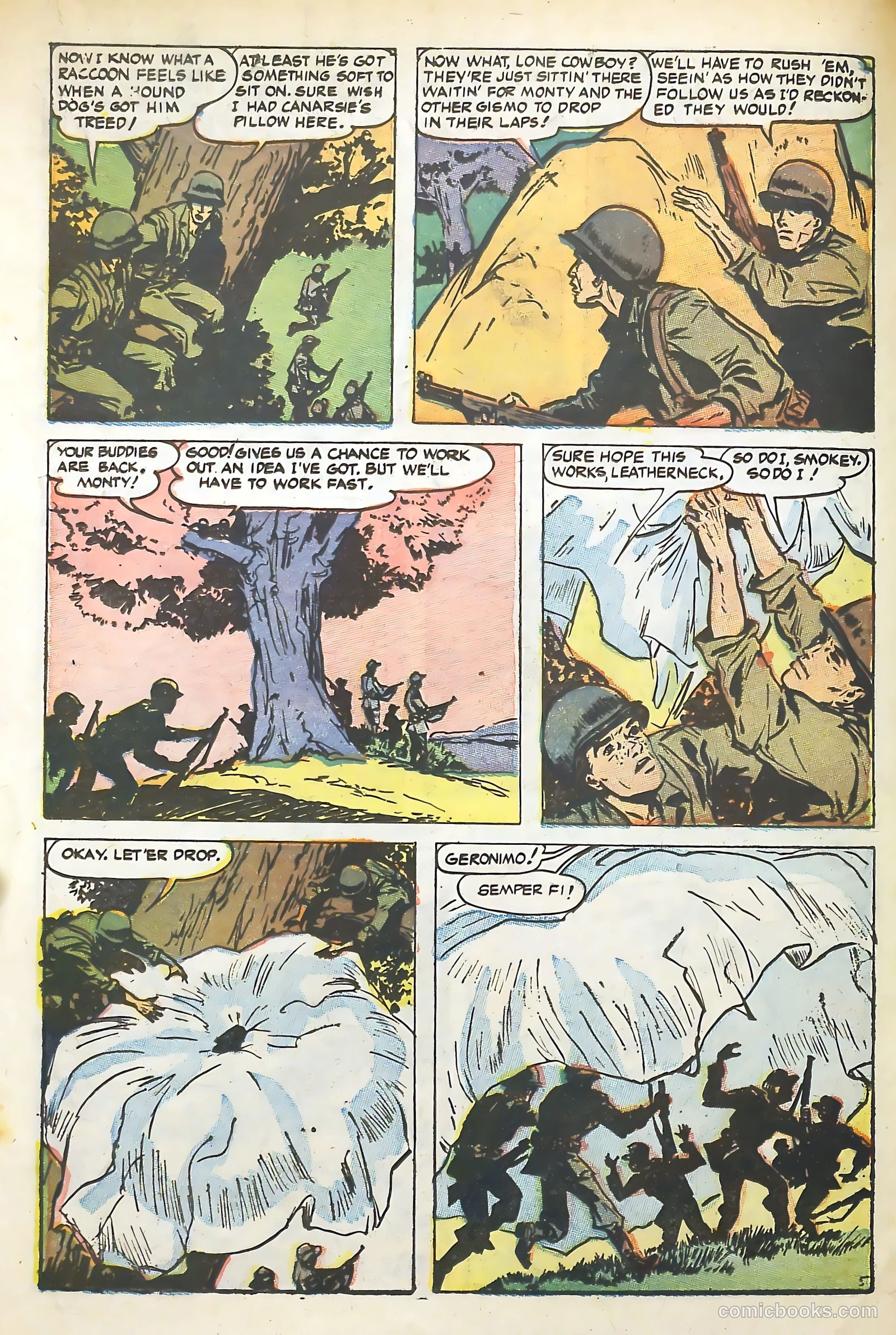Tell It to the Marines #14 (1955) — page 18 of 36