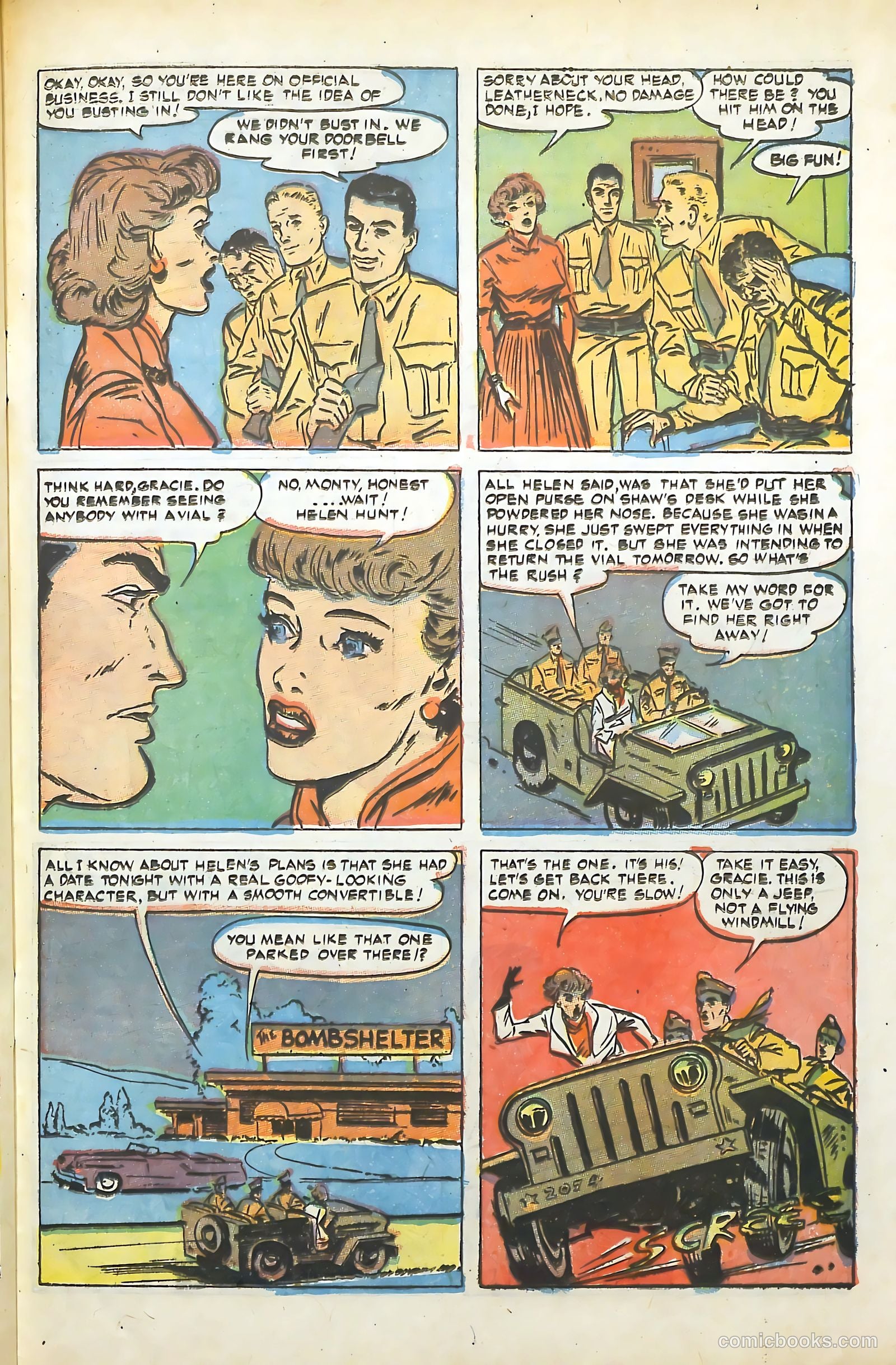 Tell It to the Marines #14 (1955) — page 25 of 36