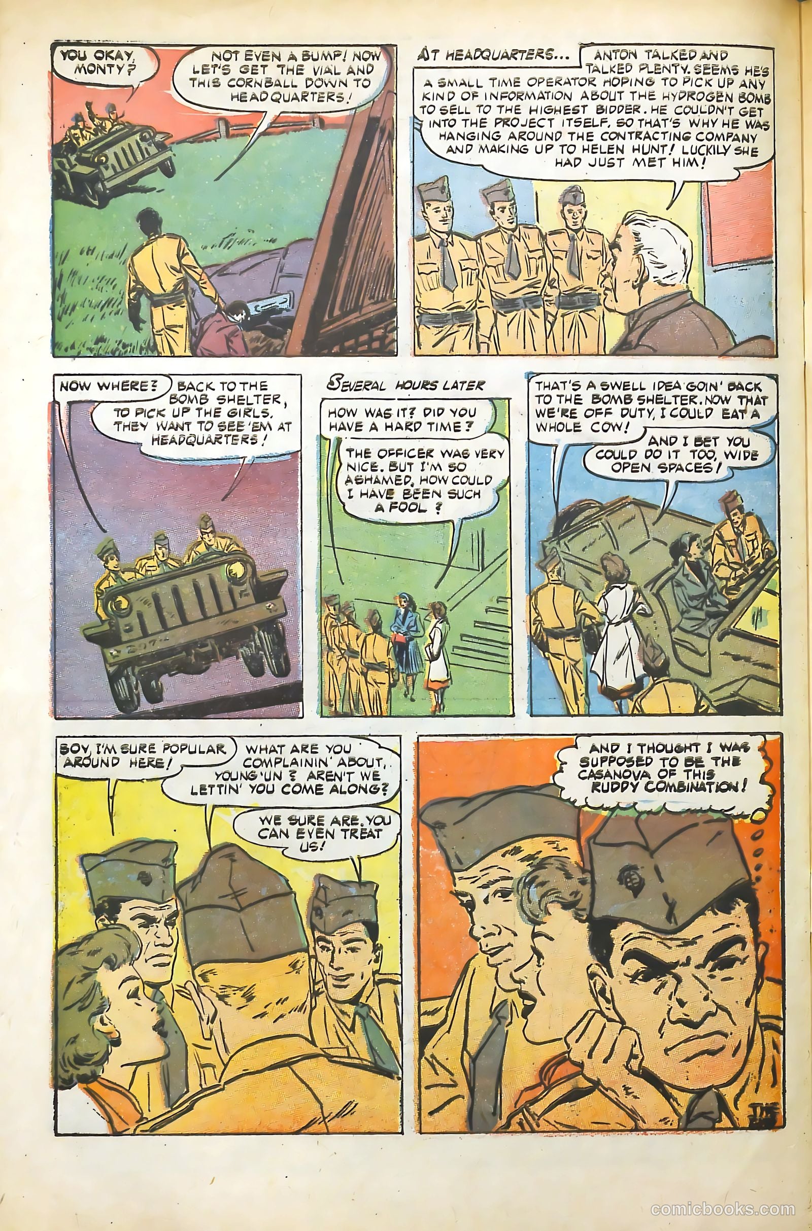 Tell It to the Marines #14 (1955) — page 28 of 36
