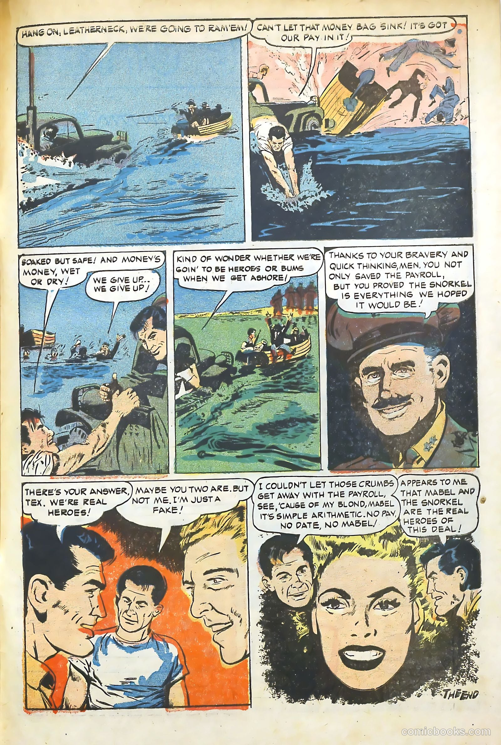 Tell It to the Marines #14 (1955) — page 33 of 36