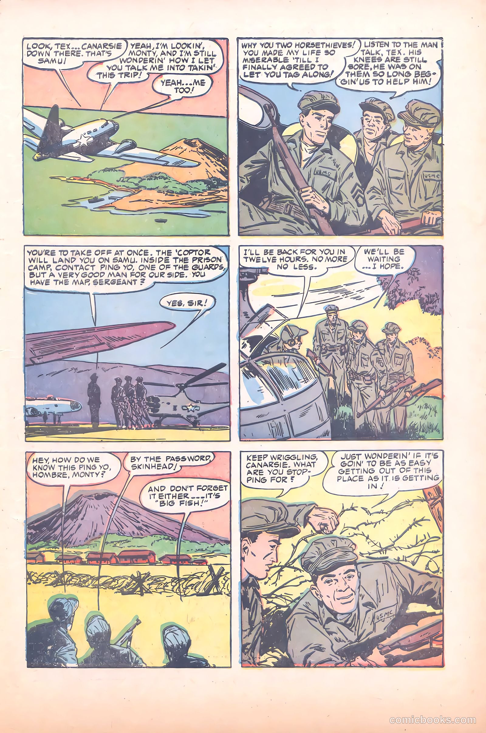 Tell It to the Marines #15 (1955) — page 5 of 36