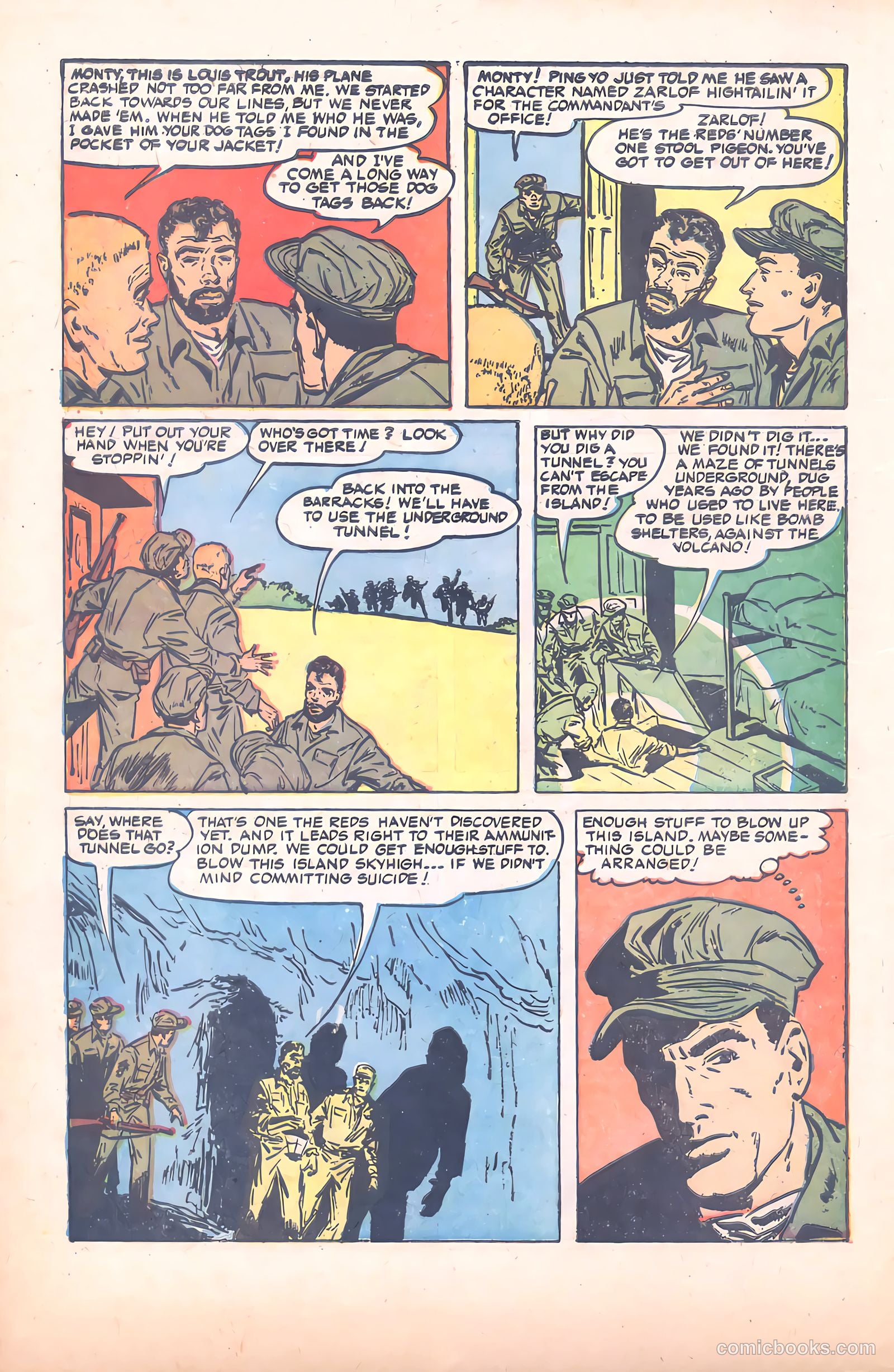 Tell It to the Marines #15 (1955) — page 8 of 36