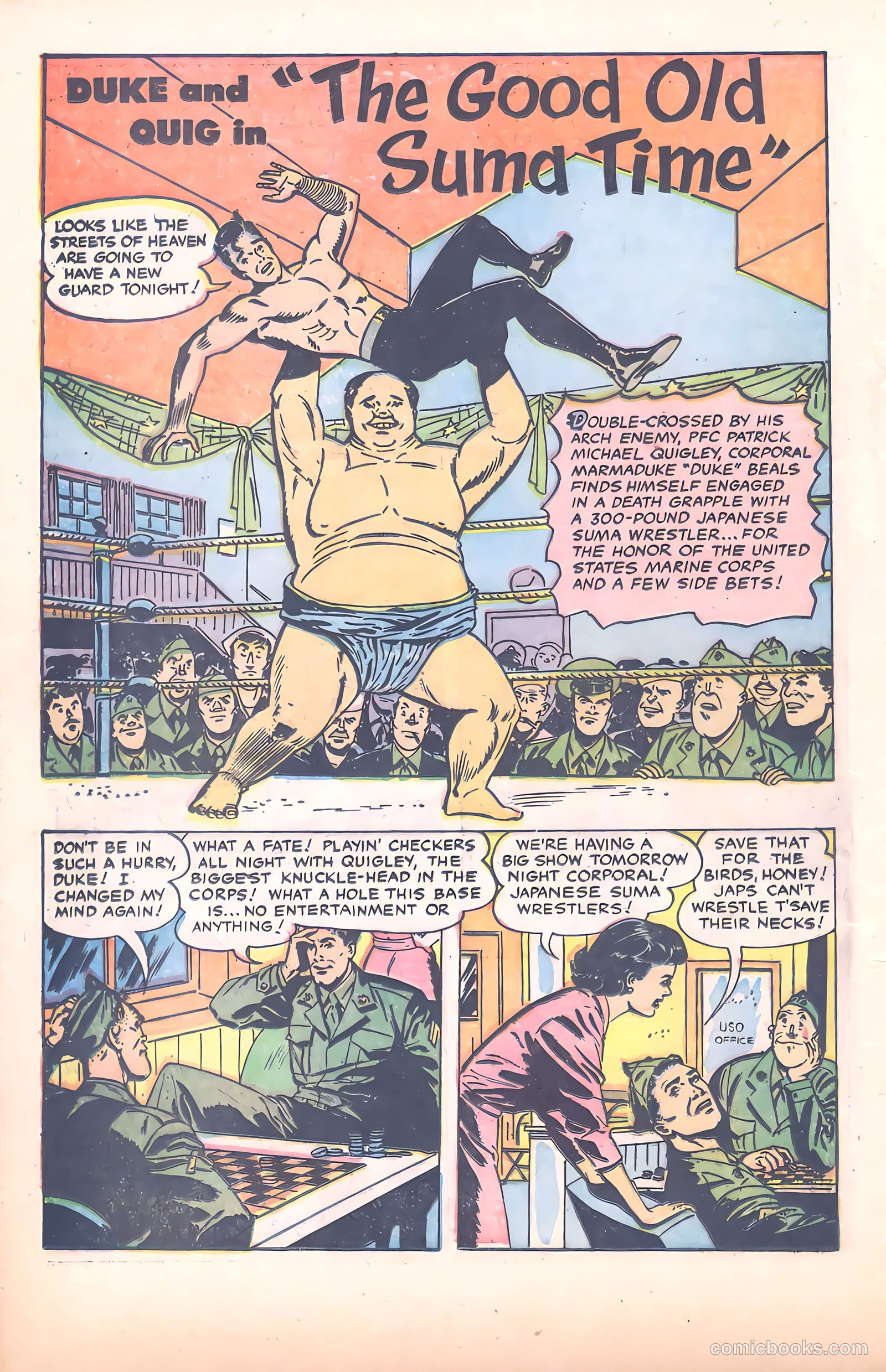 Tell It to the Marines #15 (1955) — page 12 of 36