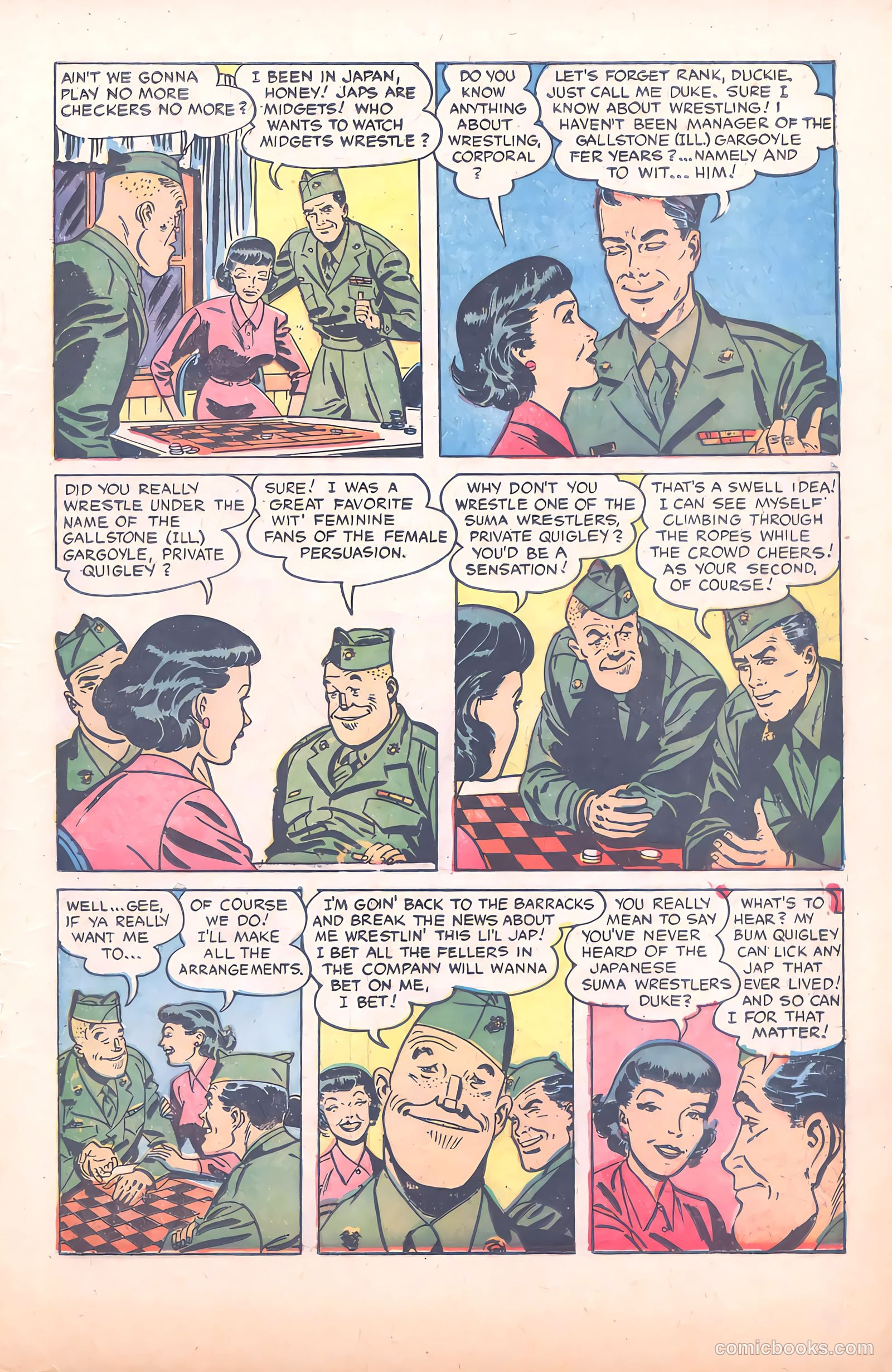 Tell It to the Marines #15 (1955) — page 13 of 36