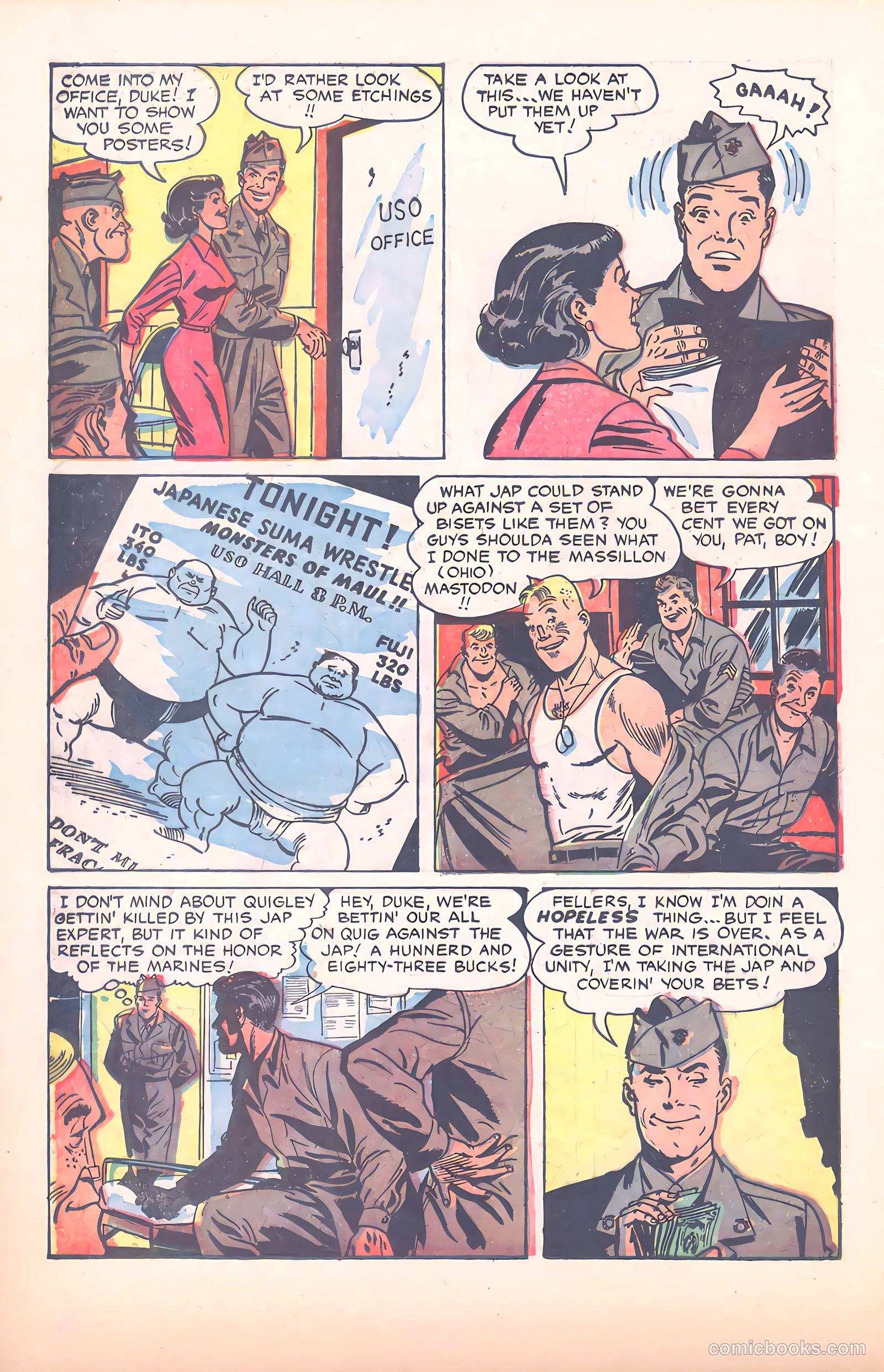 Tell It to the Marines #15 (1955) — page 14 of 36
