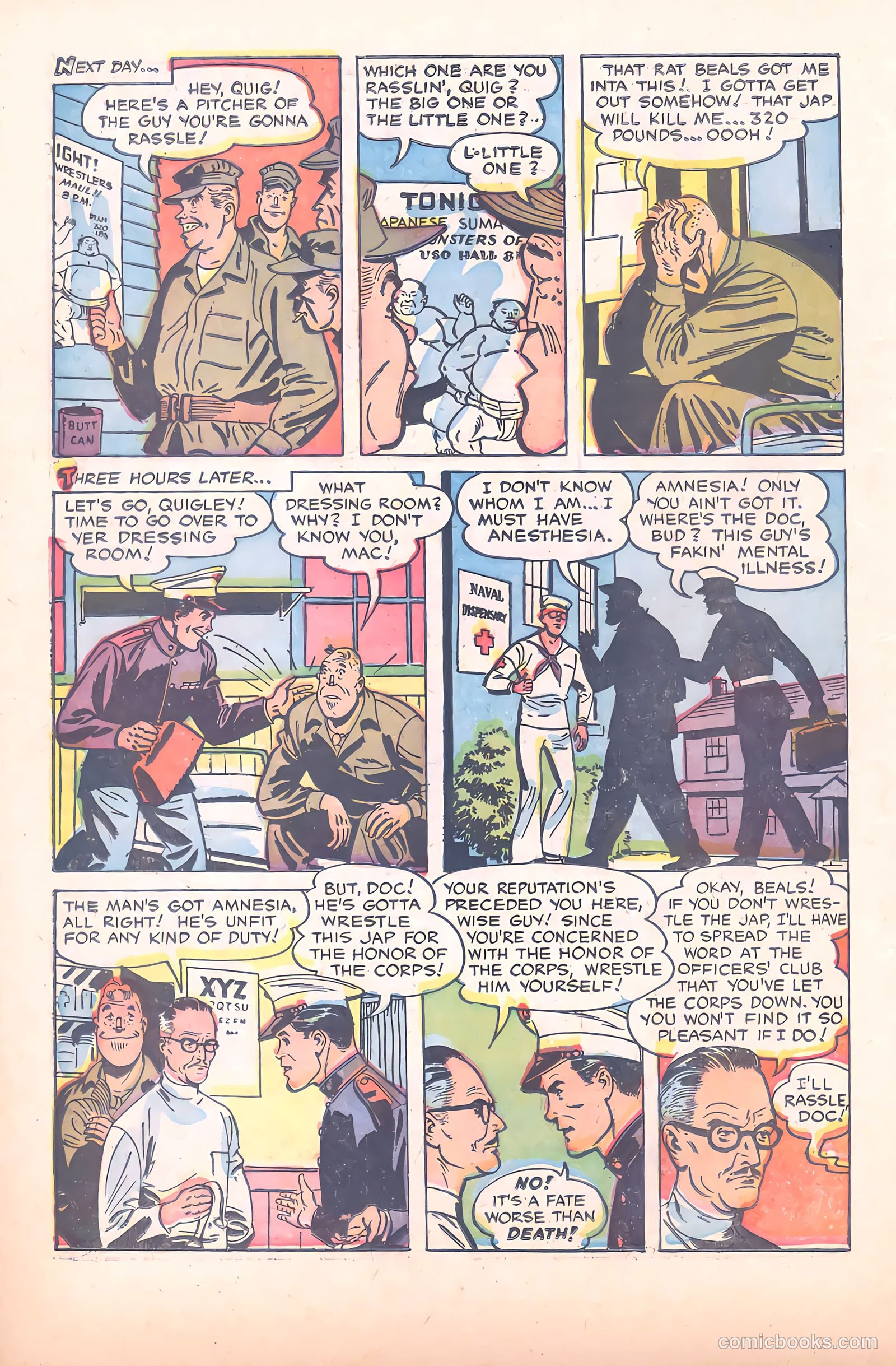 Tell It to the Marines #15 (1955) — page 16 of 36
