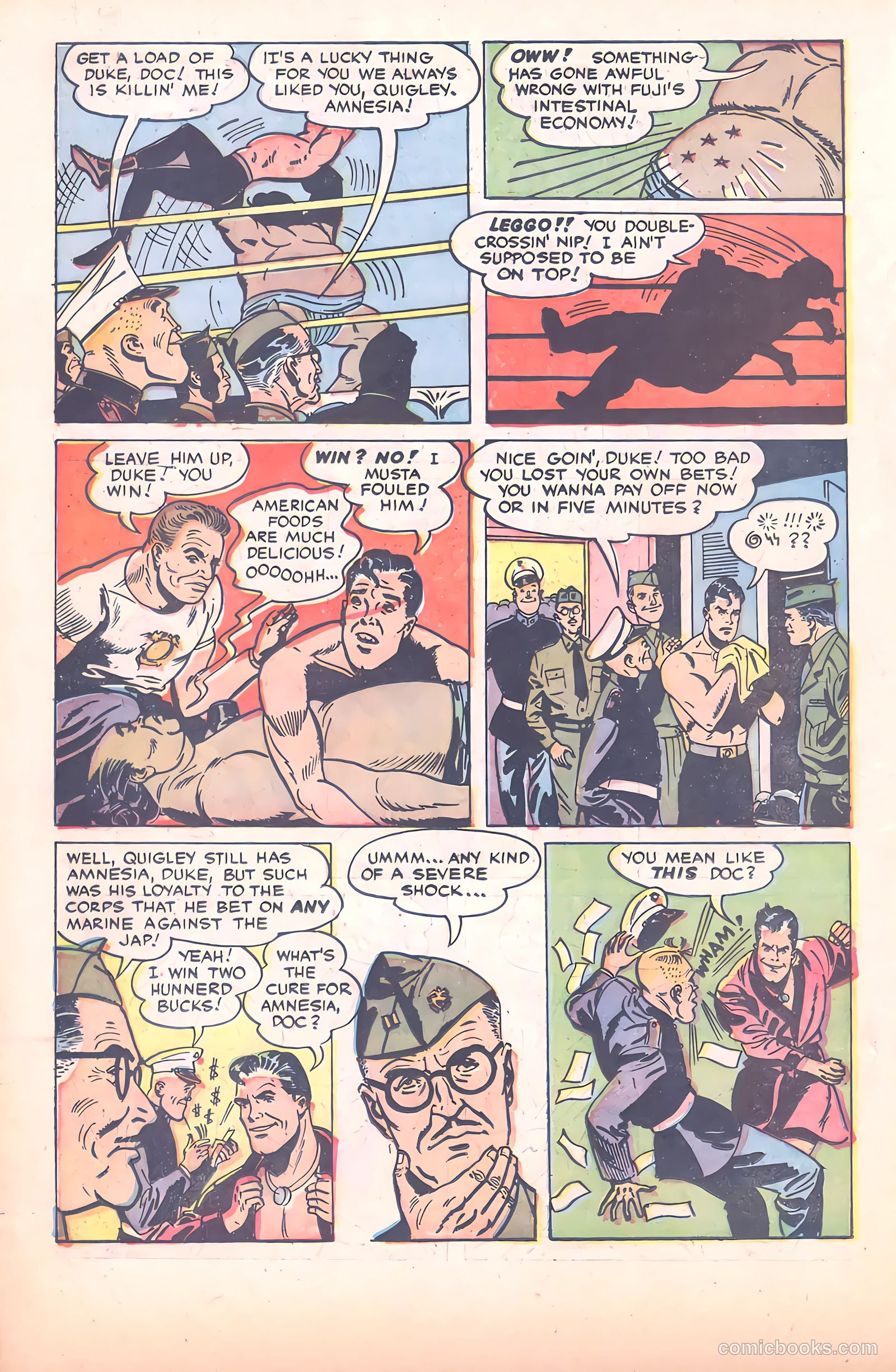 Tell It to the Marines #15 (1955) — page 18 of 36