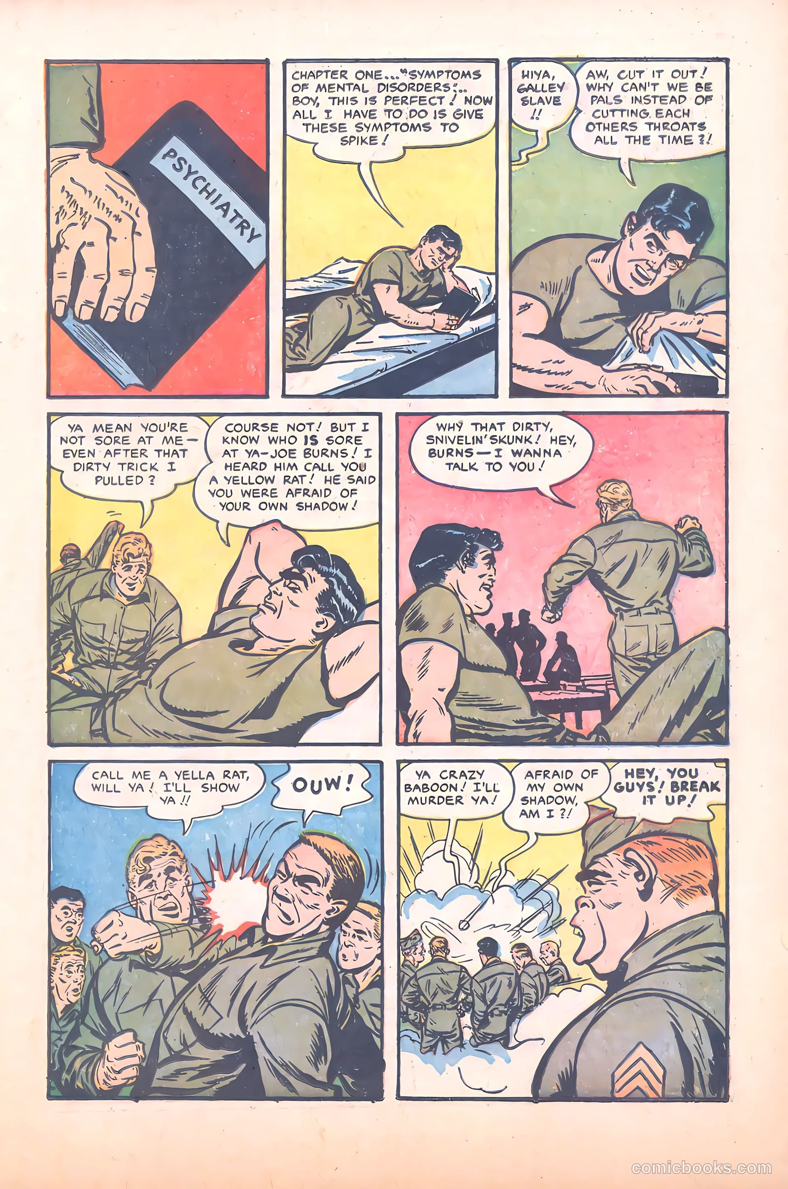 Tell It to the Marines #15 (1955) — page 21 of 36