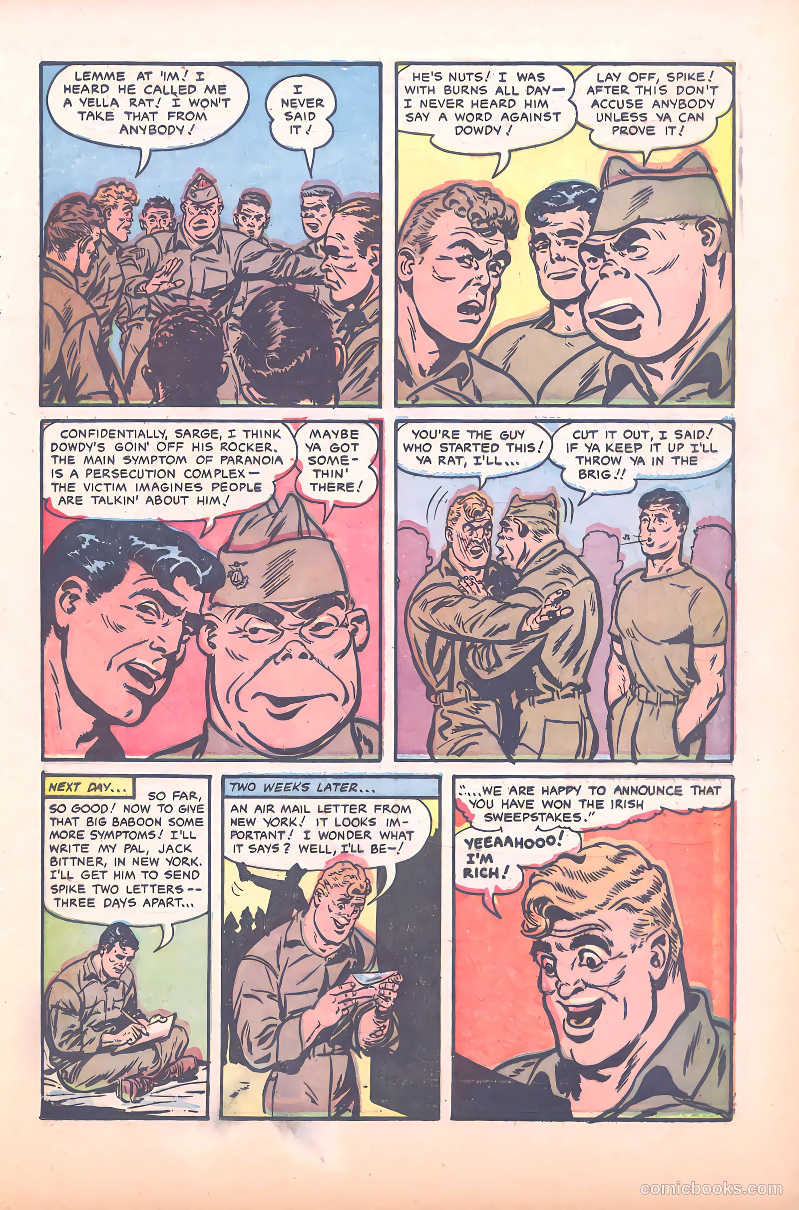 Tell It to the Marines #15 (1955) — page 23 of 36