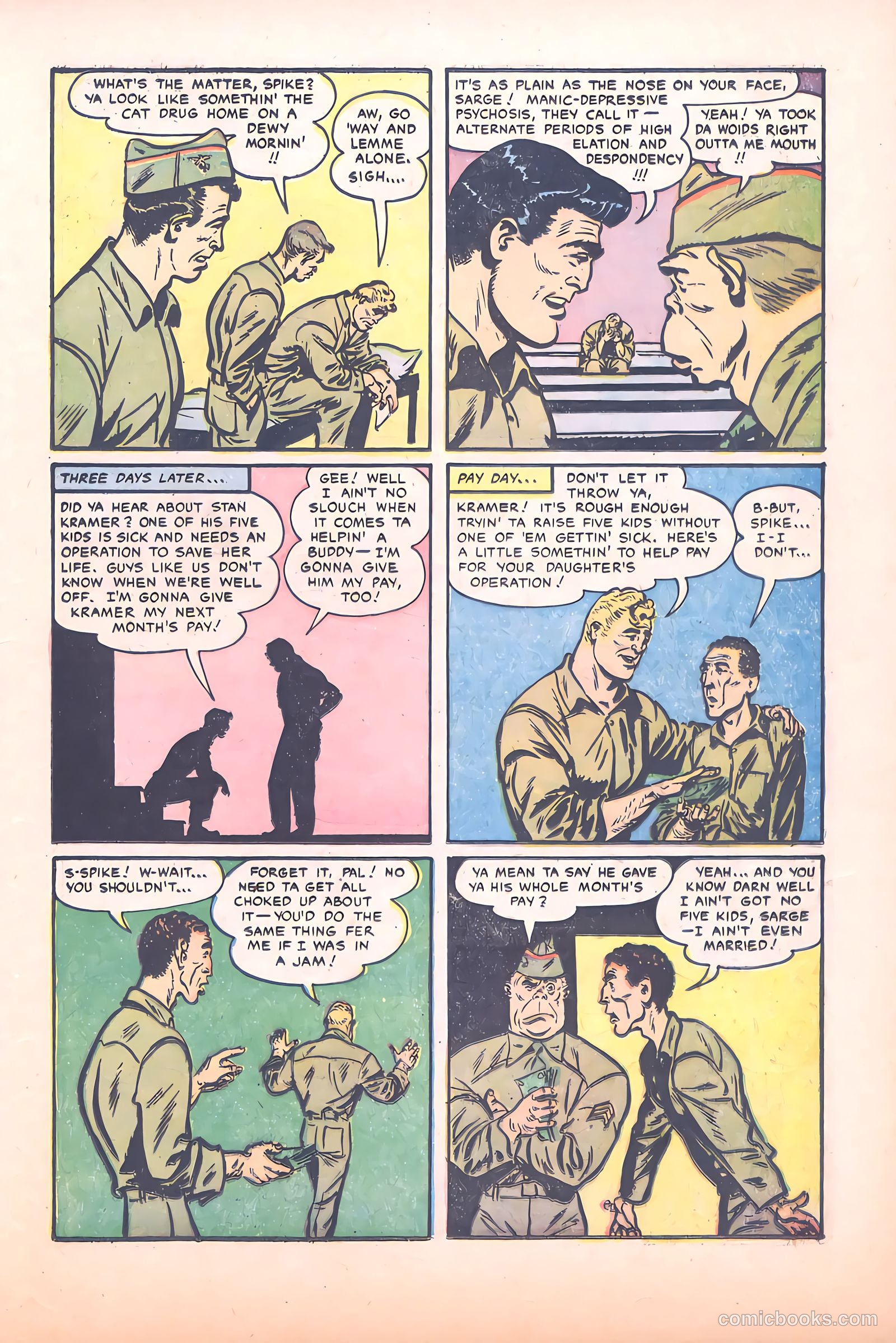 Tell It to the Marines #15 (1955) — page 25 of 36