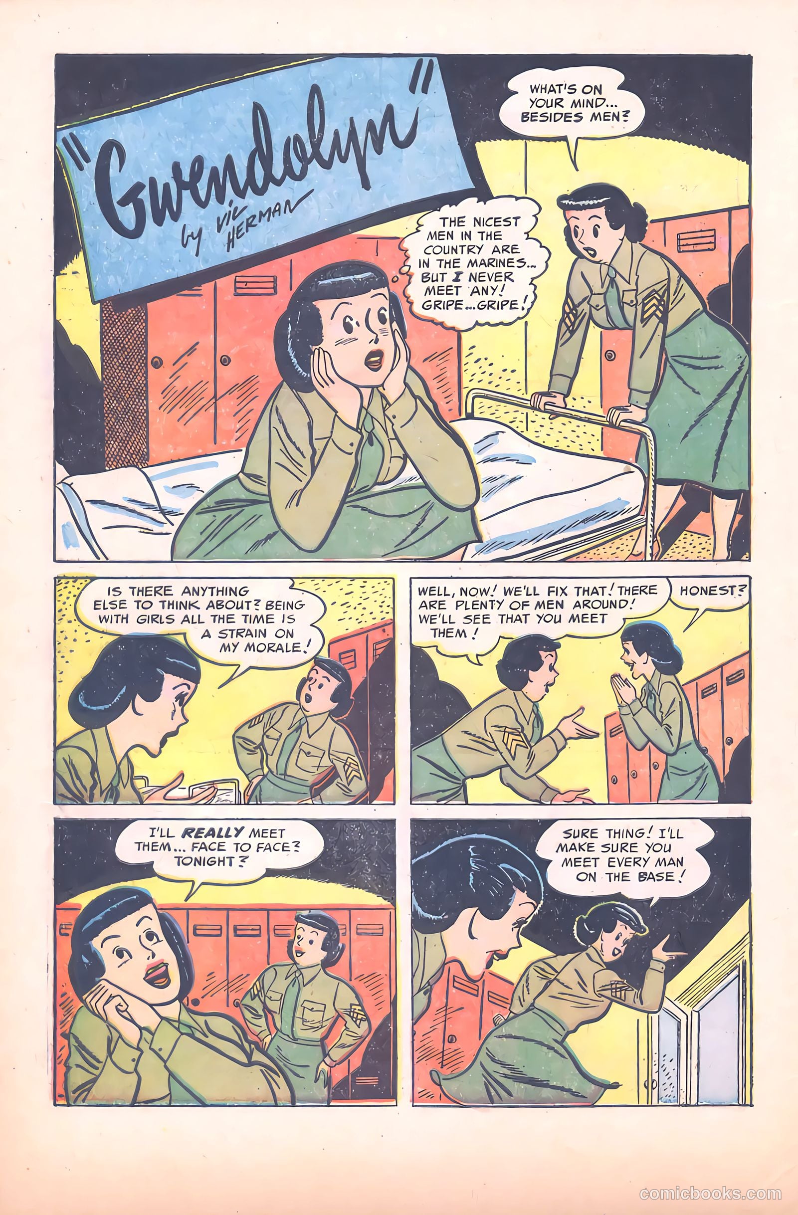 Tell It to the Marines #15 (1955) — page 28 of 36