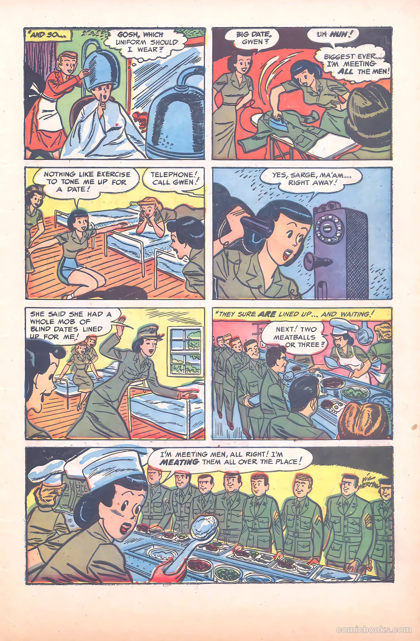 Tell It to the Marines #15 (1955) — page 29 of 36