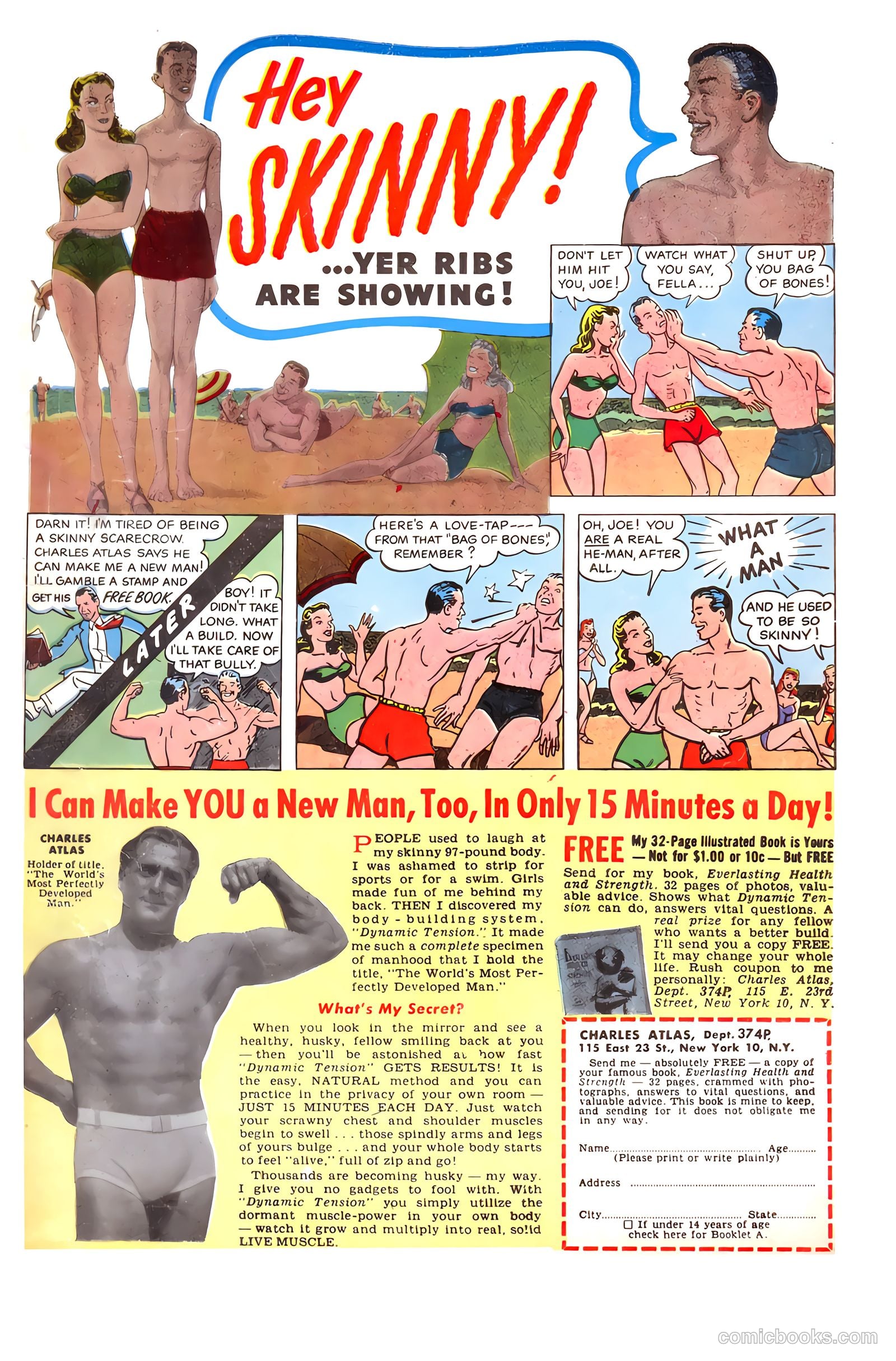 Tell It to the Marines #15 (1955) — page 36 of 36