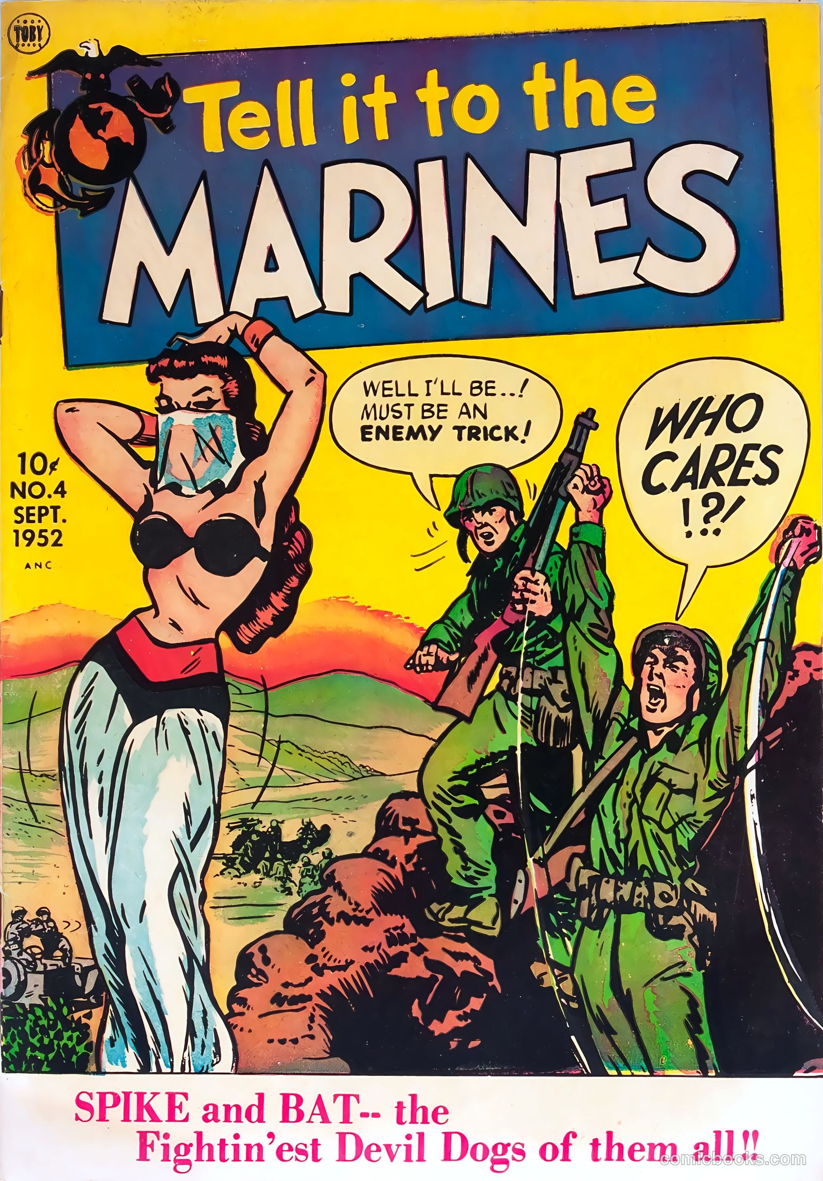 Tell It to the Marines #16 cover