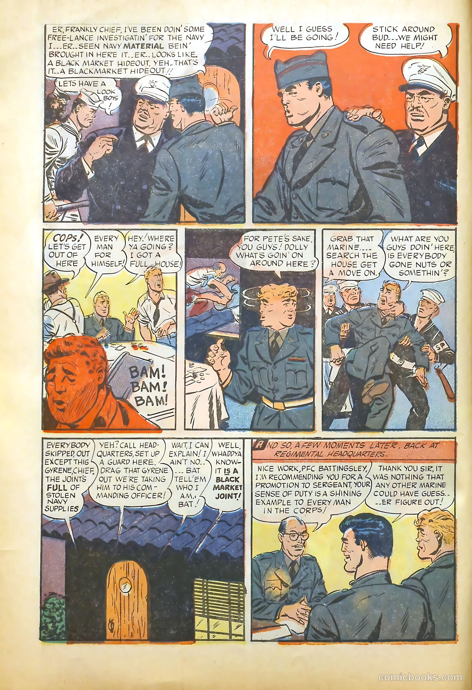 Tell It to the Marines #16 (1964) — page 7 of 37