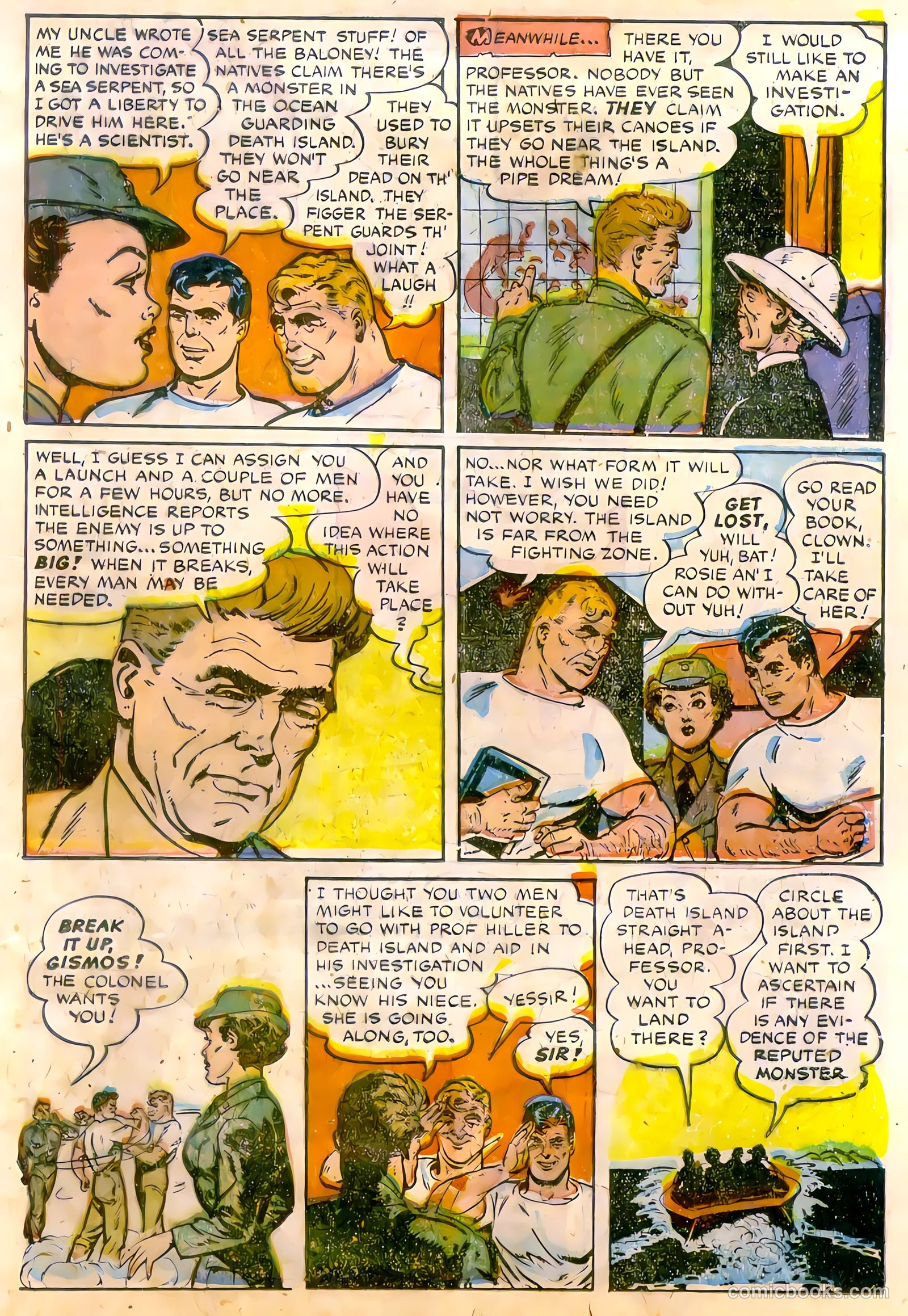 Tell It to the Marines #2 (1952) — page 17 of 36