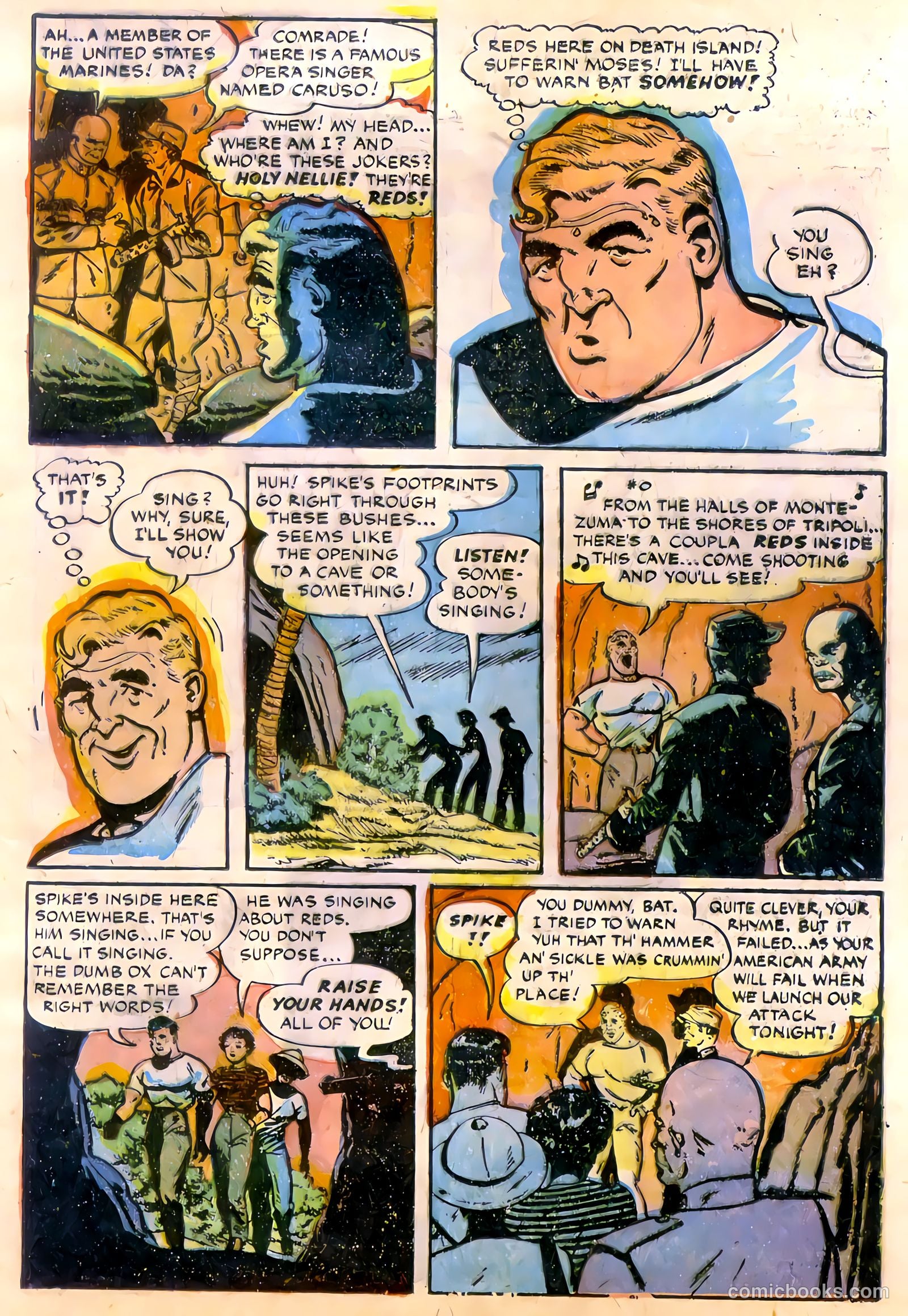 Tell It to the Marines #2 (1952) — page 21 of 36